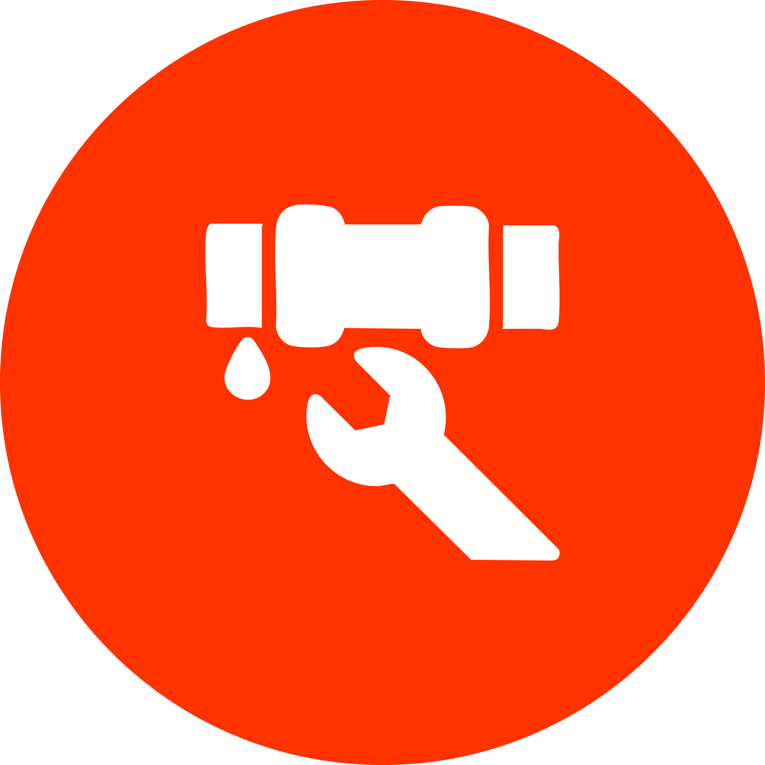 Warning sign with a white symbol of a dripping oil container and a wrench on a red circular background, indicating oil leak or maintenance.