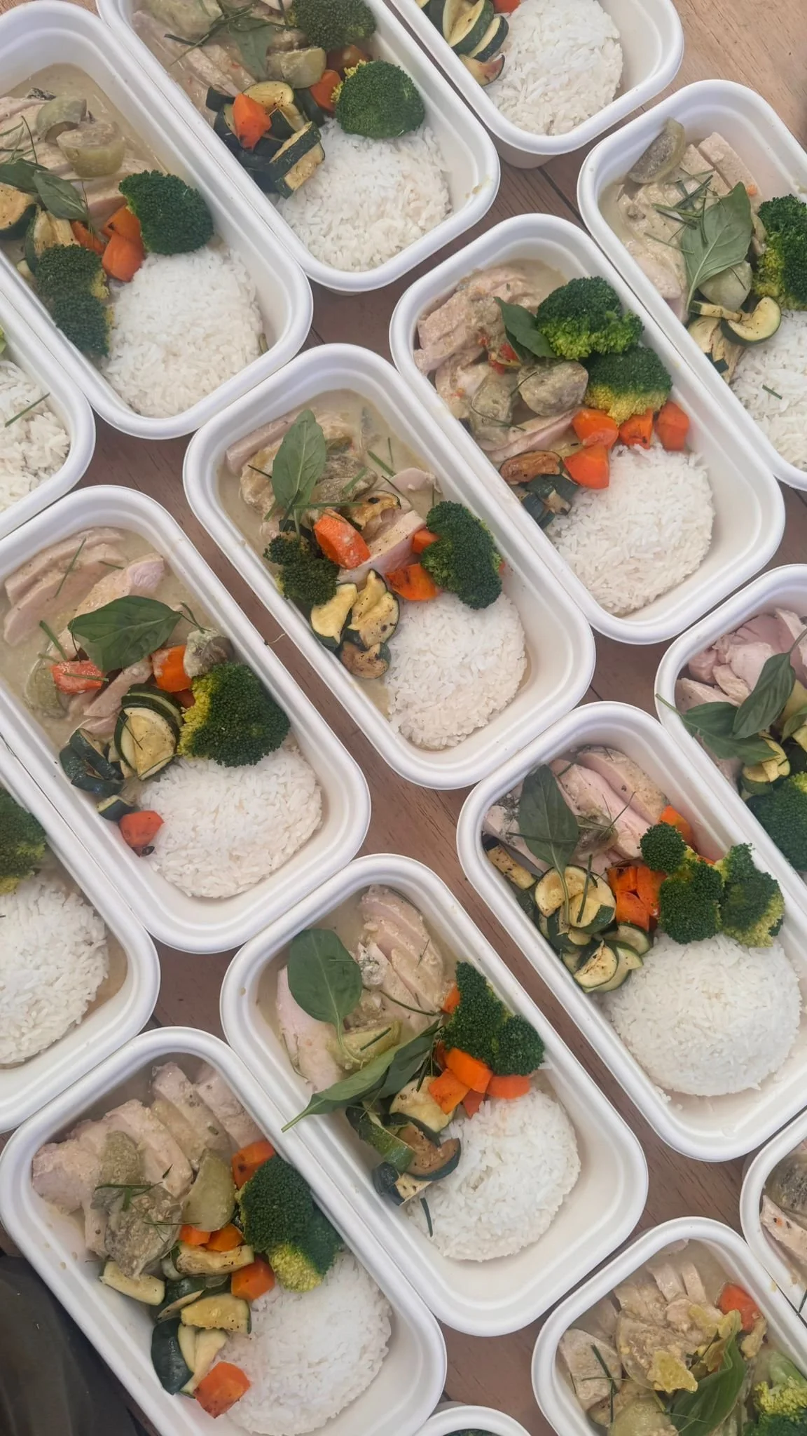 Thai Green Curry Chicken Breast with Jasmine Rice