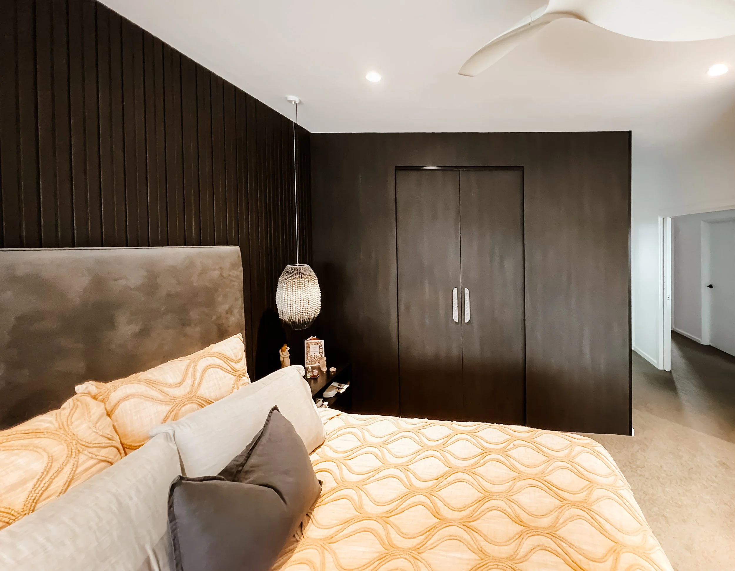 A large bedroom featured in functional granny flat built by custom home builders in busselton