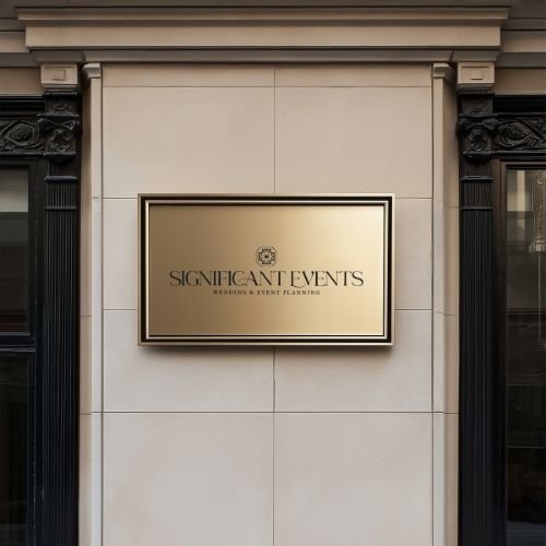 Brand identity mockup showing cohesive visual elements — Sunday Muse Design