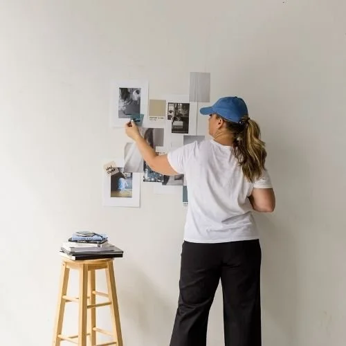 Brand strategy brainstorming — Sunday Muse Design process