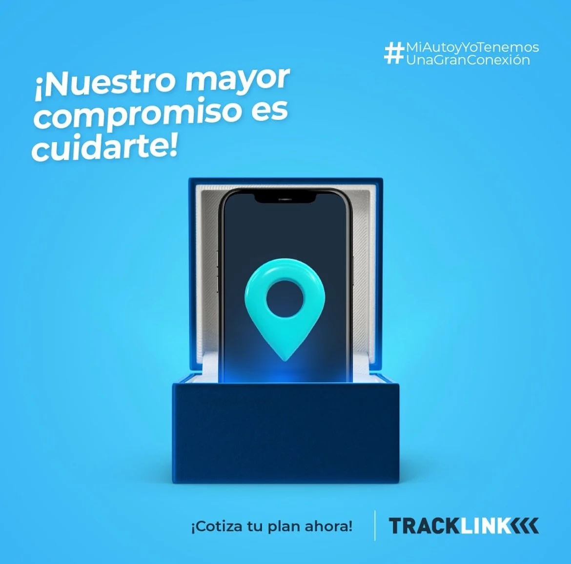 &iquest;Aceptas que Tracklink cuide de ti y tu auto? No esperes m&aacute;s y cont&aacute;ctanos para estar siempre seguro y conectados!