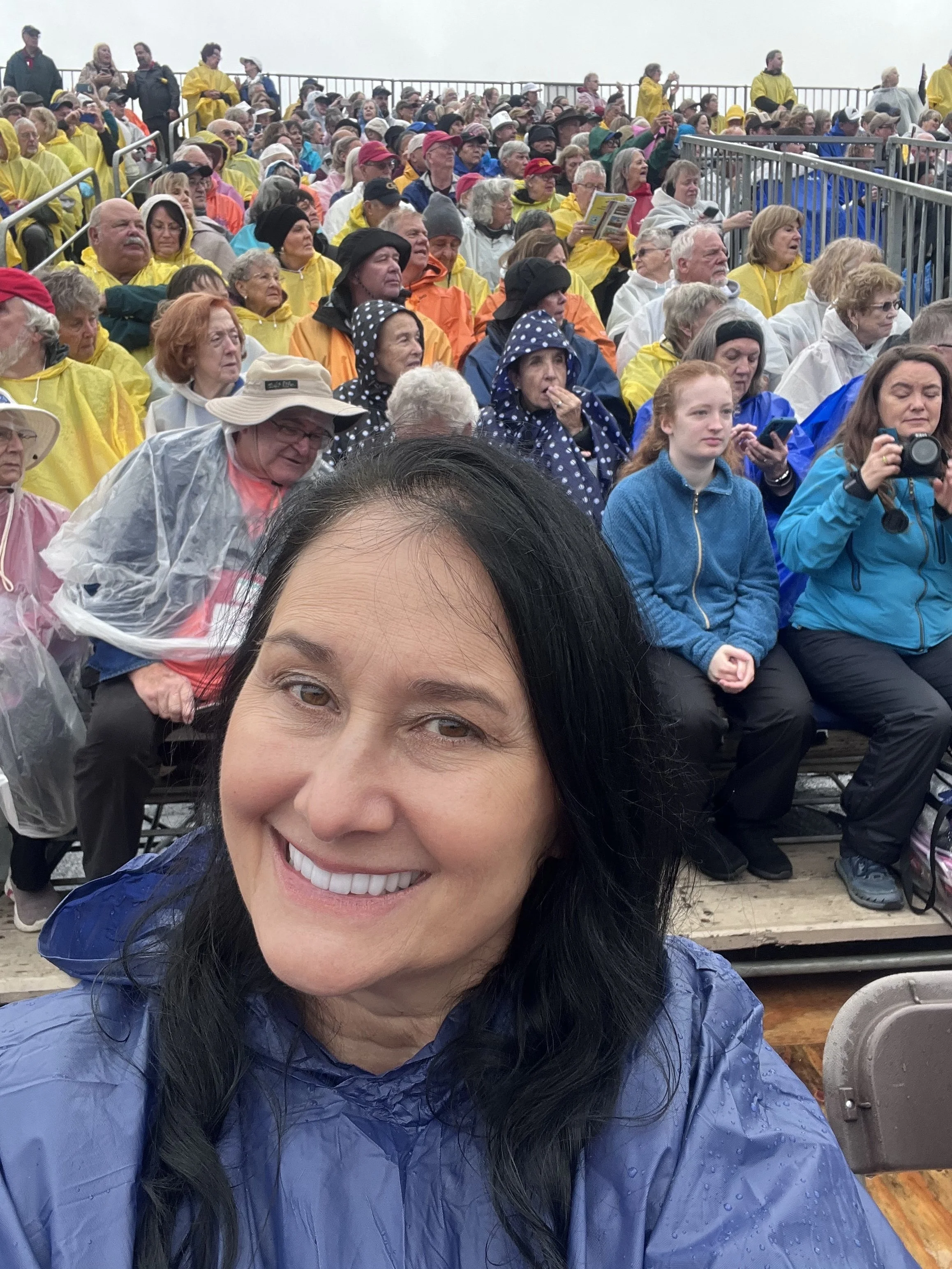 It never rains on the Rose Parade…until it does.