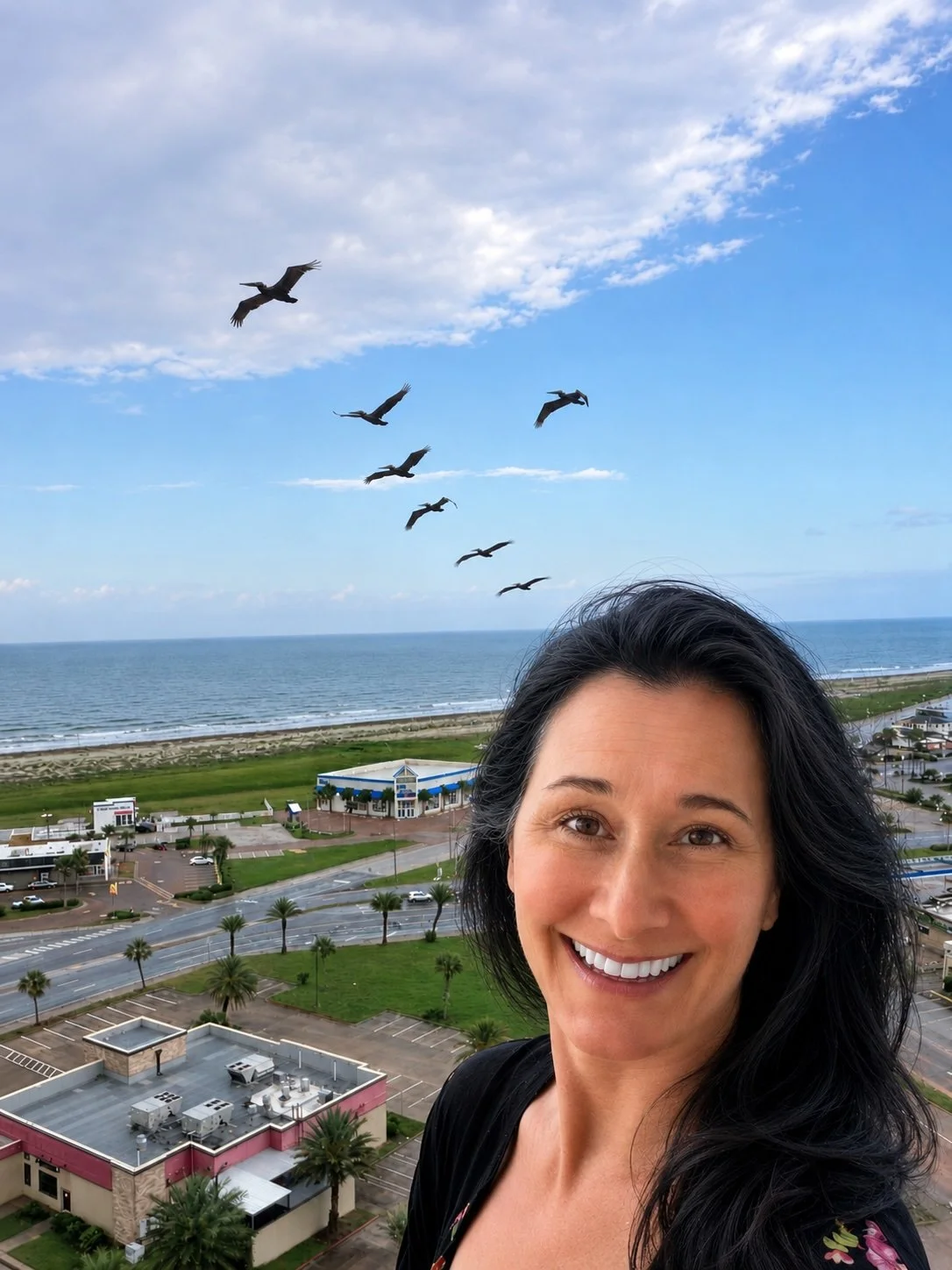 The power of flying in formation