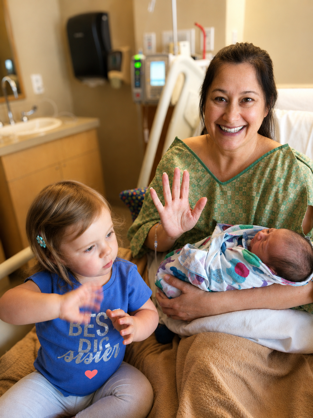 The first IVF baby