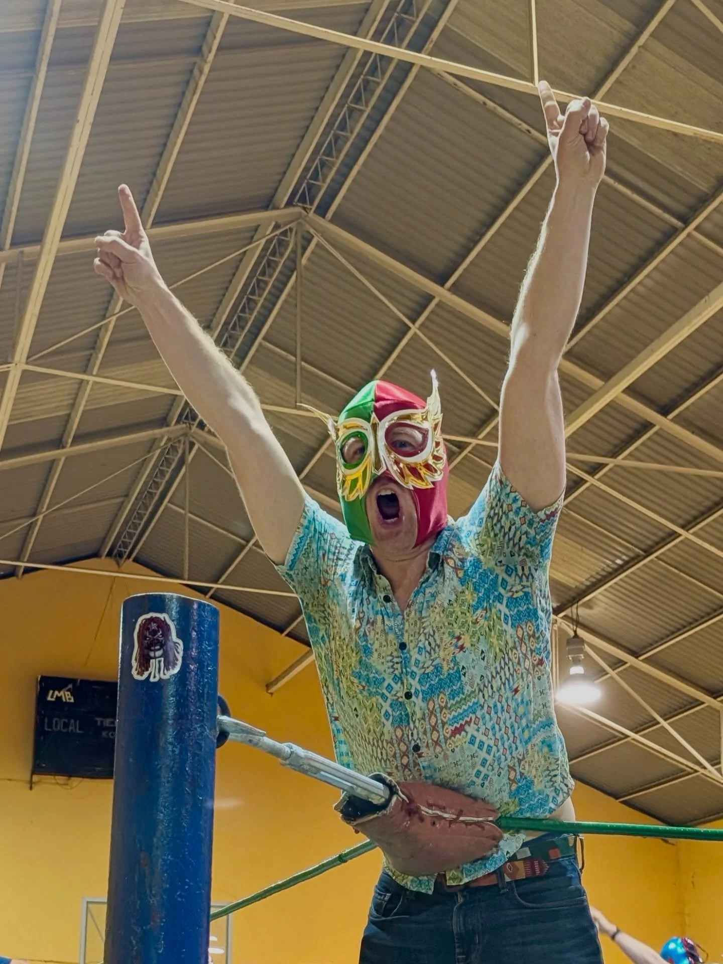 That one time I was a luchadore in Mexico 🇲🇽 

#nacholibre