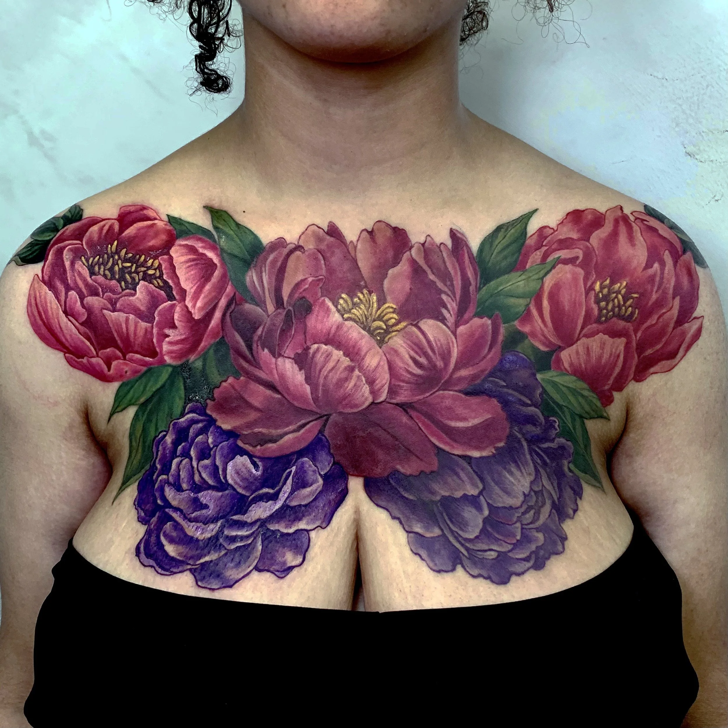 peonies chest 