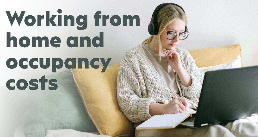 Working from home and occupancy costs