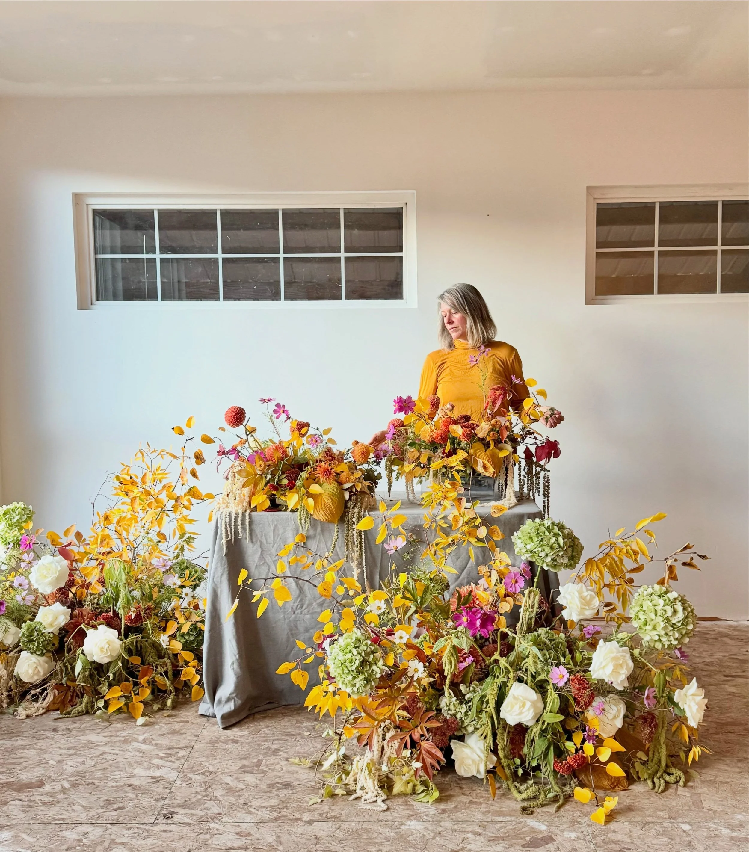 &ldquo;To be alive is to sort of, discover. 
So hang in there.
Because you never know what the next discovery might be.
Hang in there.&rdquo;
-Sheila Hicks