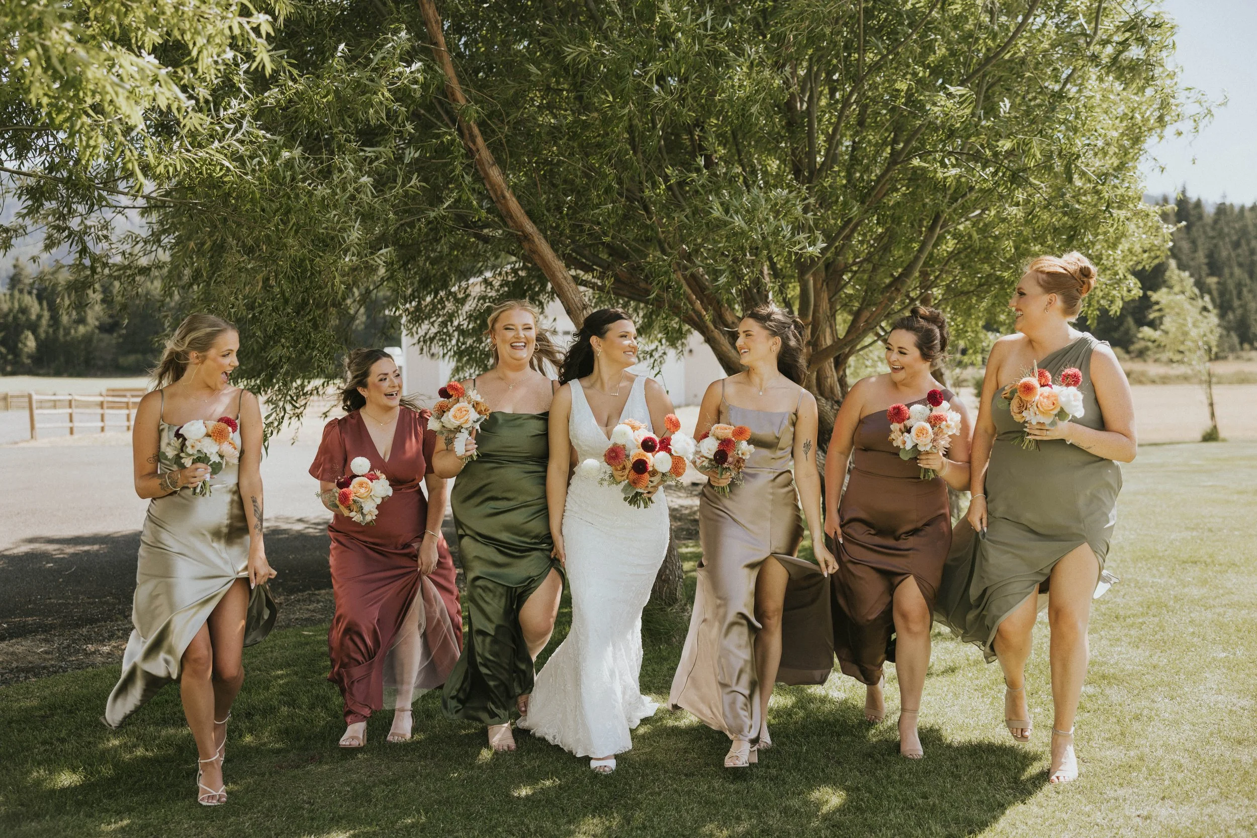 Central Washington backyard wedding 