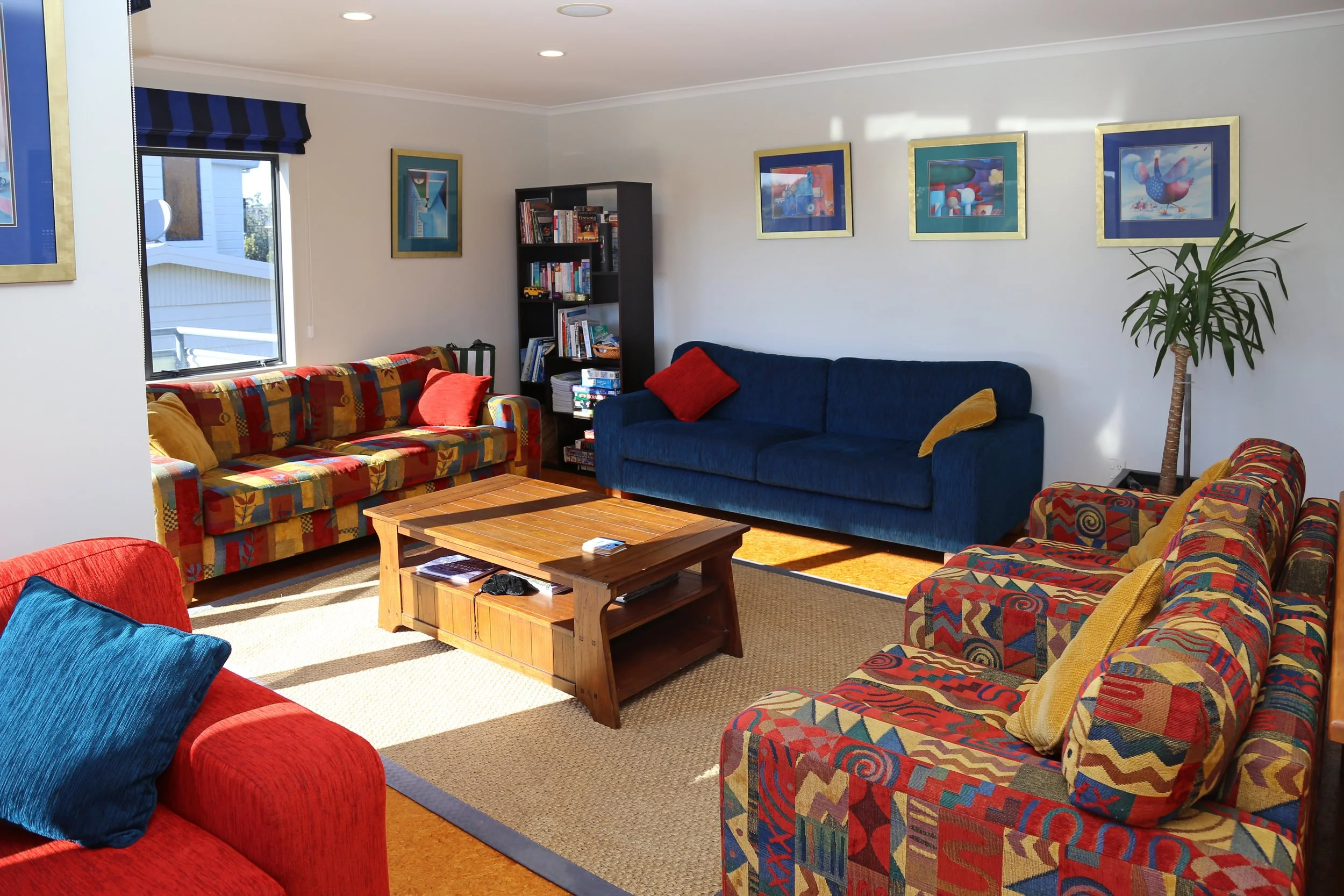 Lounge - open plan living area upstairs