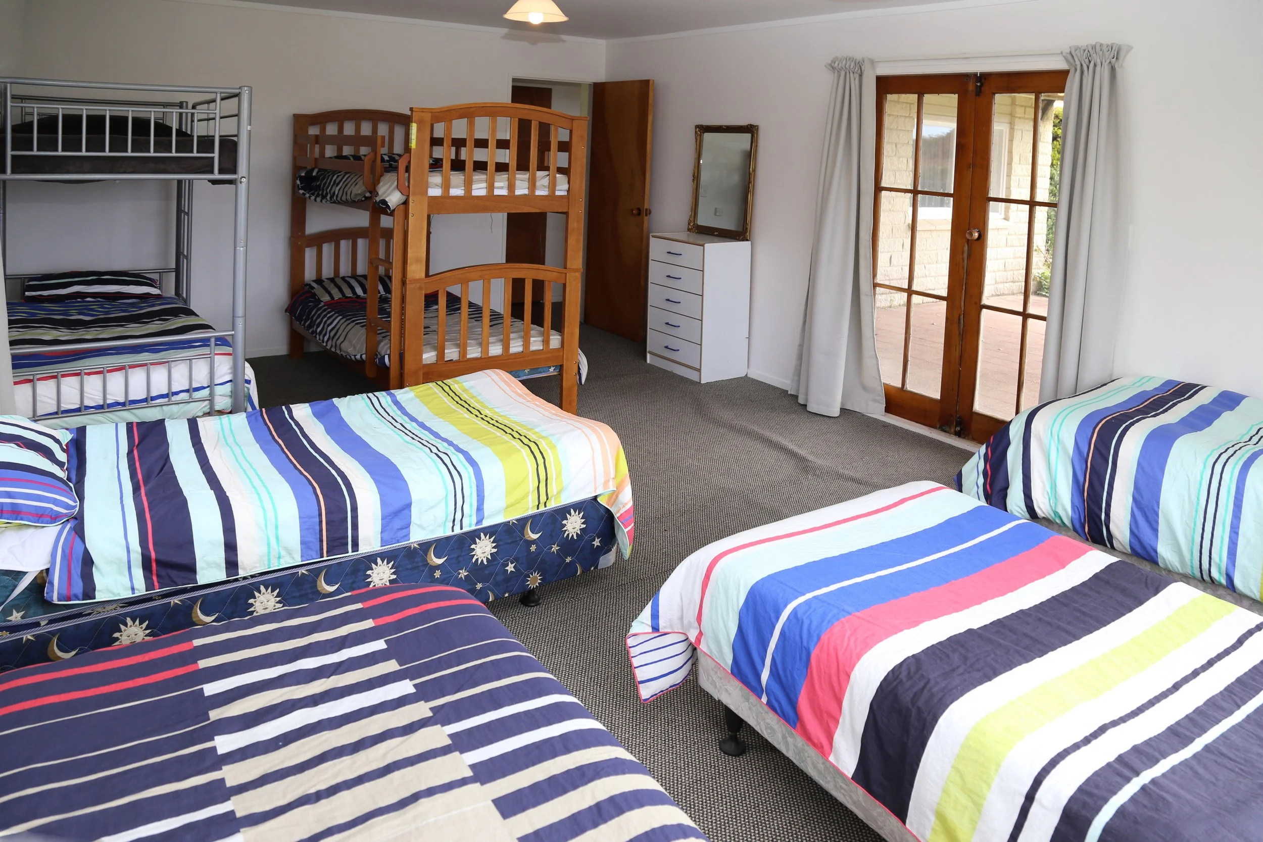 big bunk family room