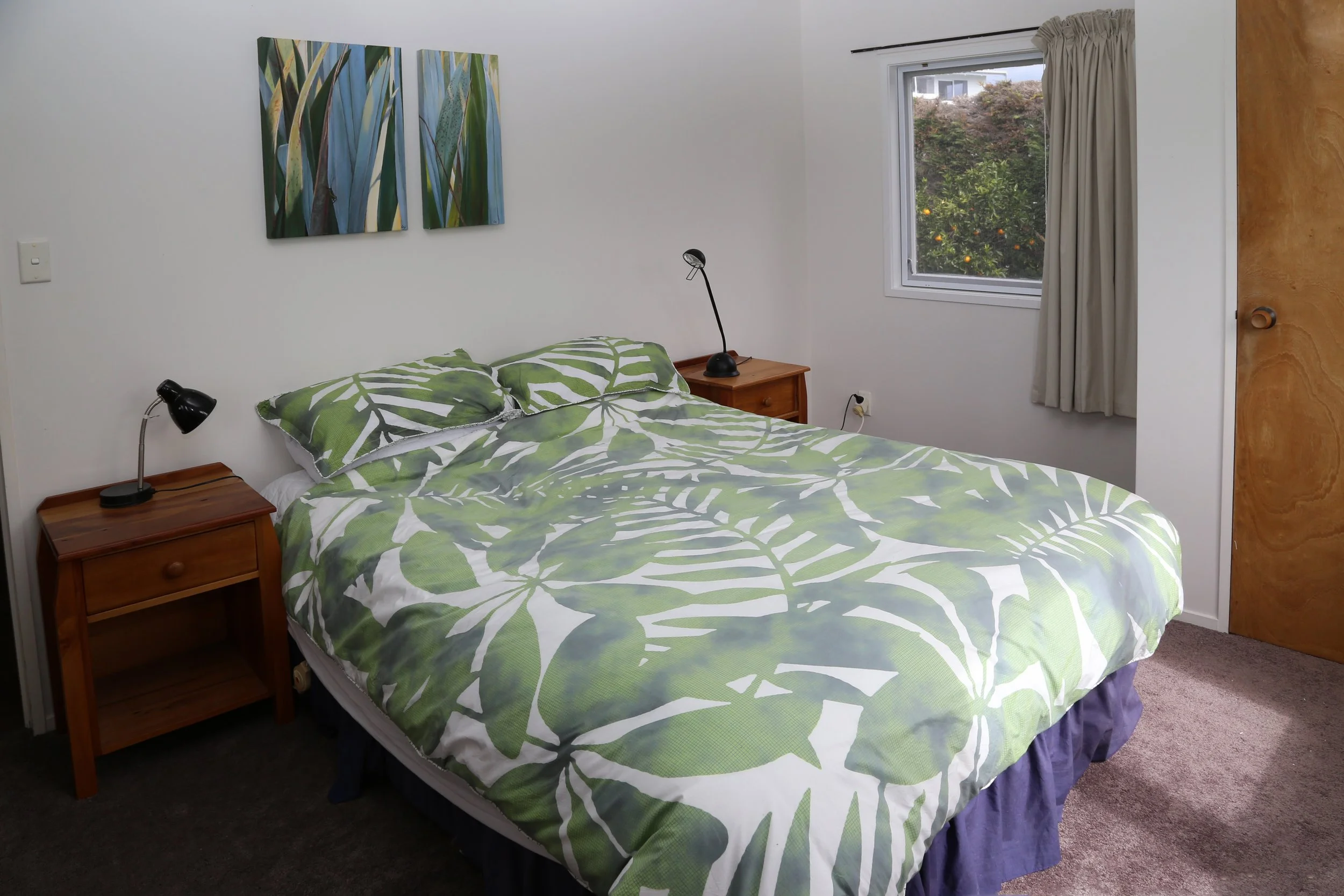 Downstairs King bed