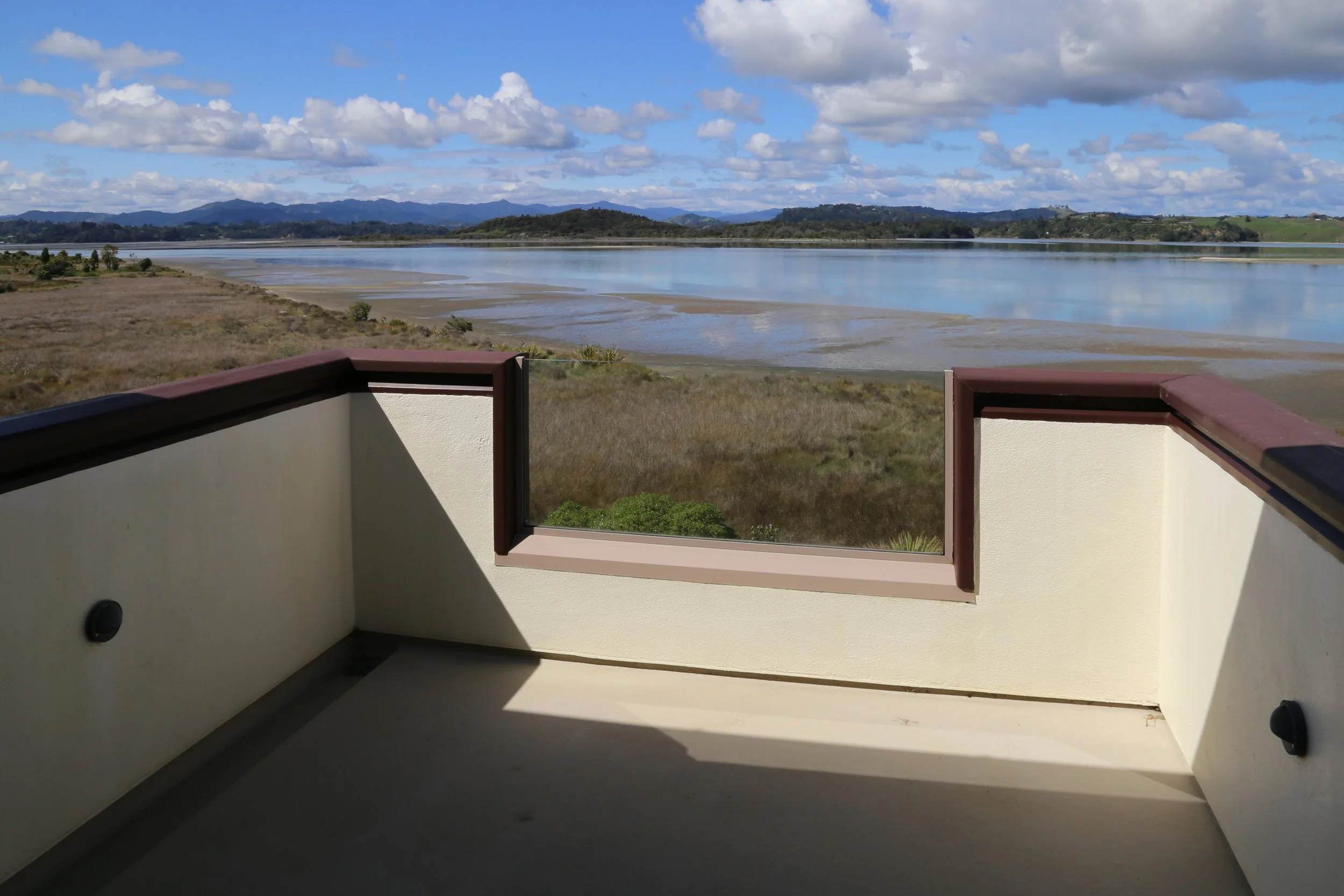 harbour views from master bedroom