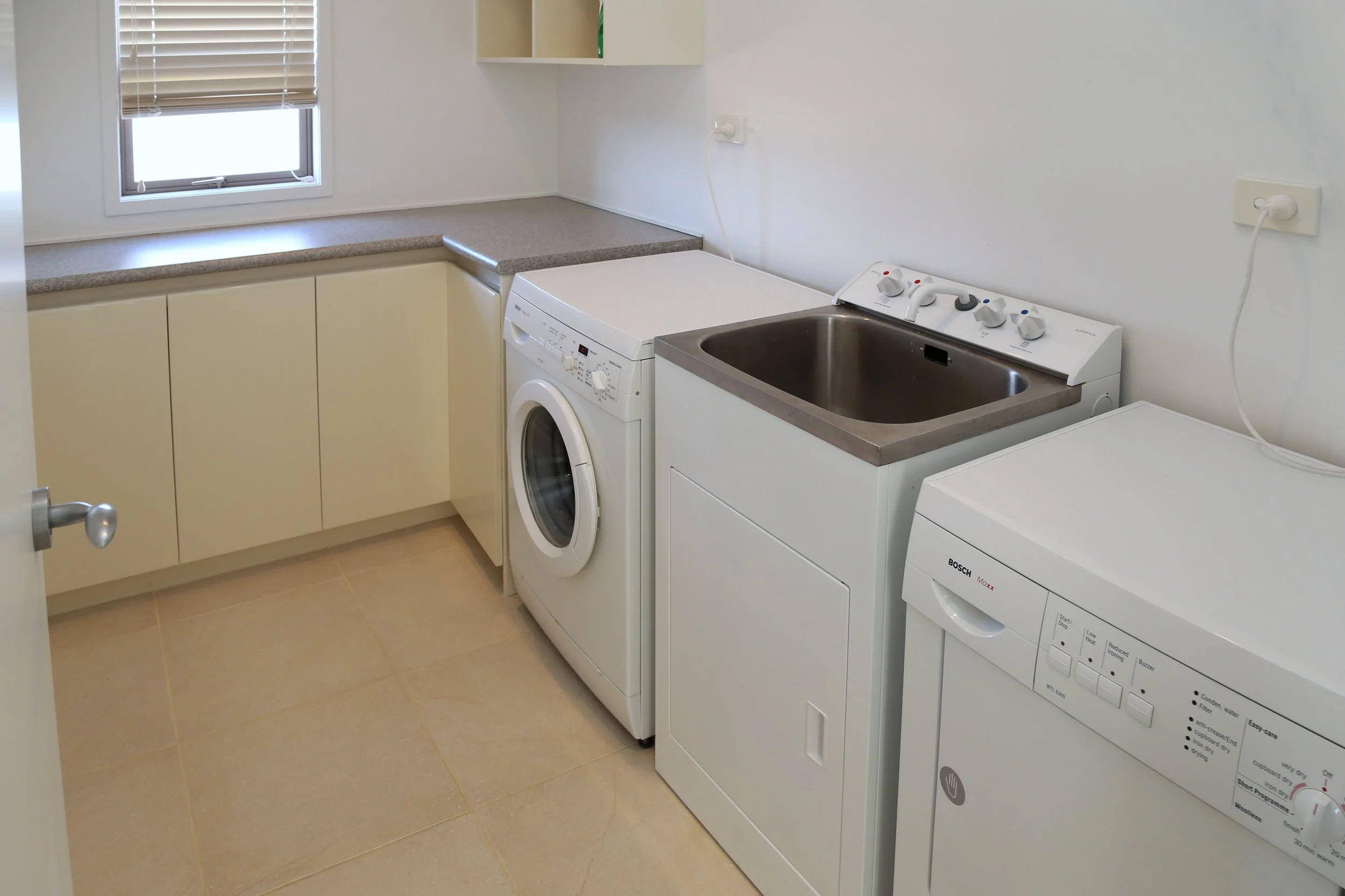 upstairs laundry