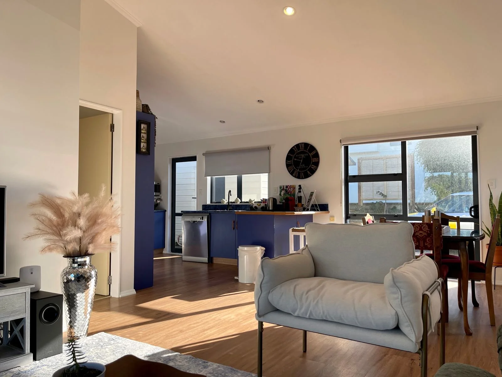 Comfortable open plan living area
