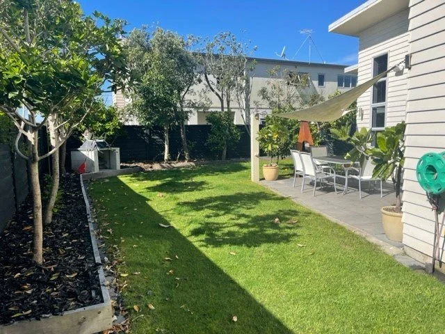 section and outdoor living area