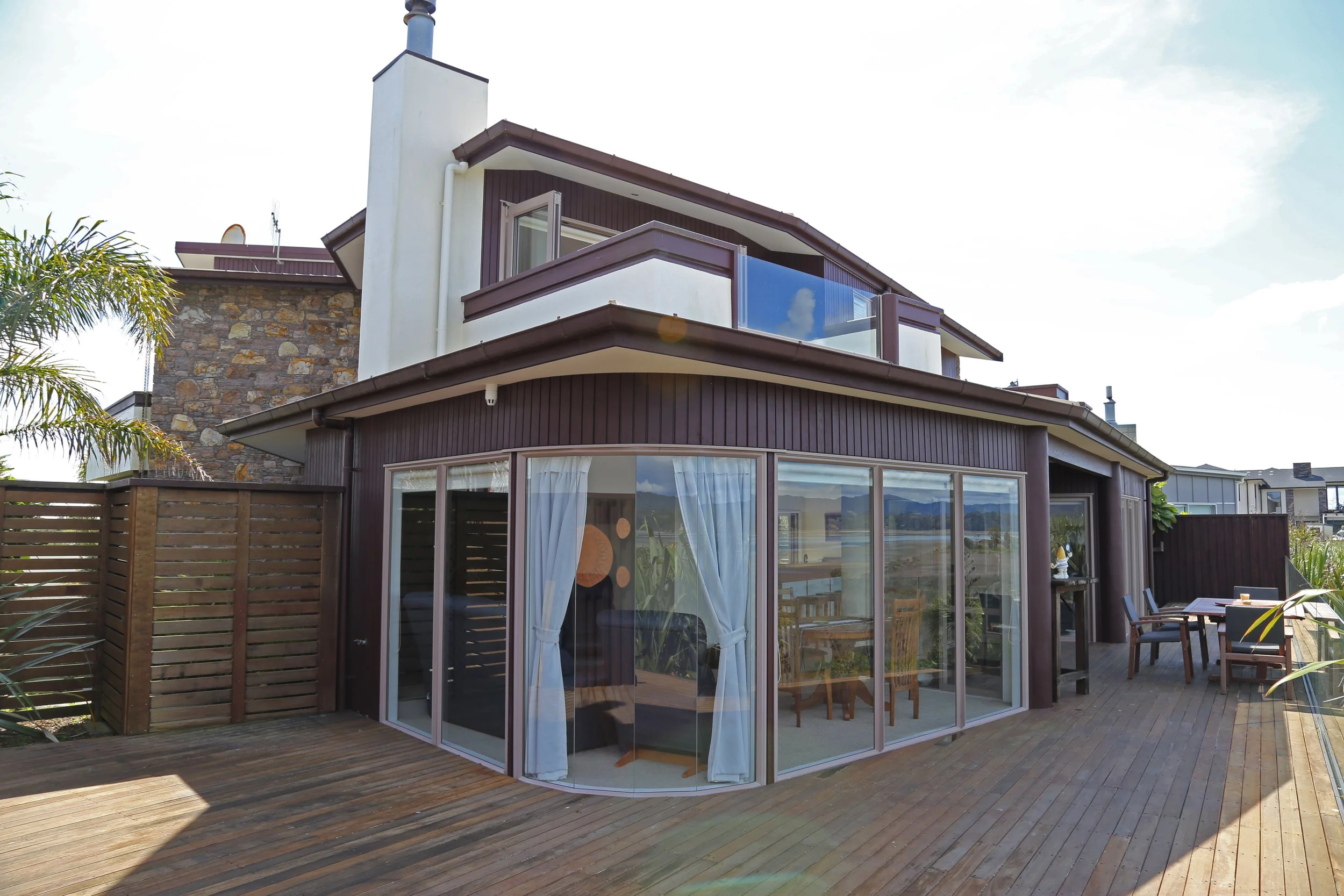 view from deck