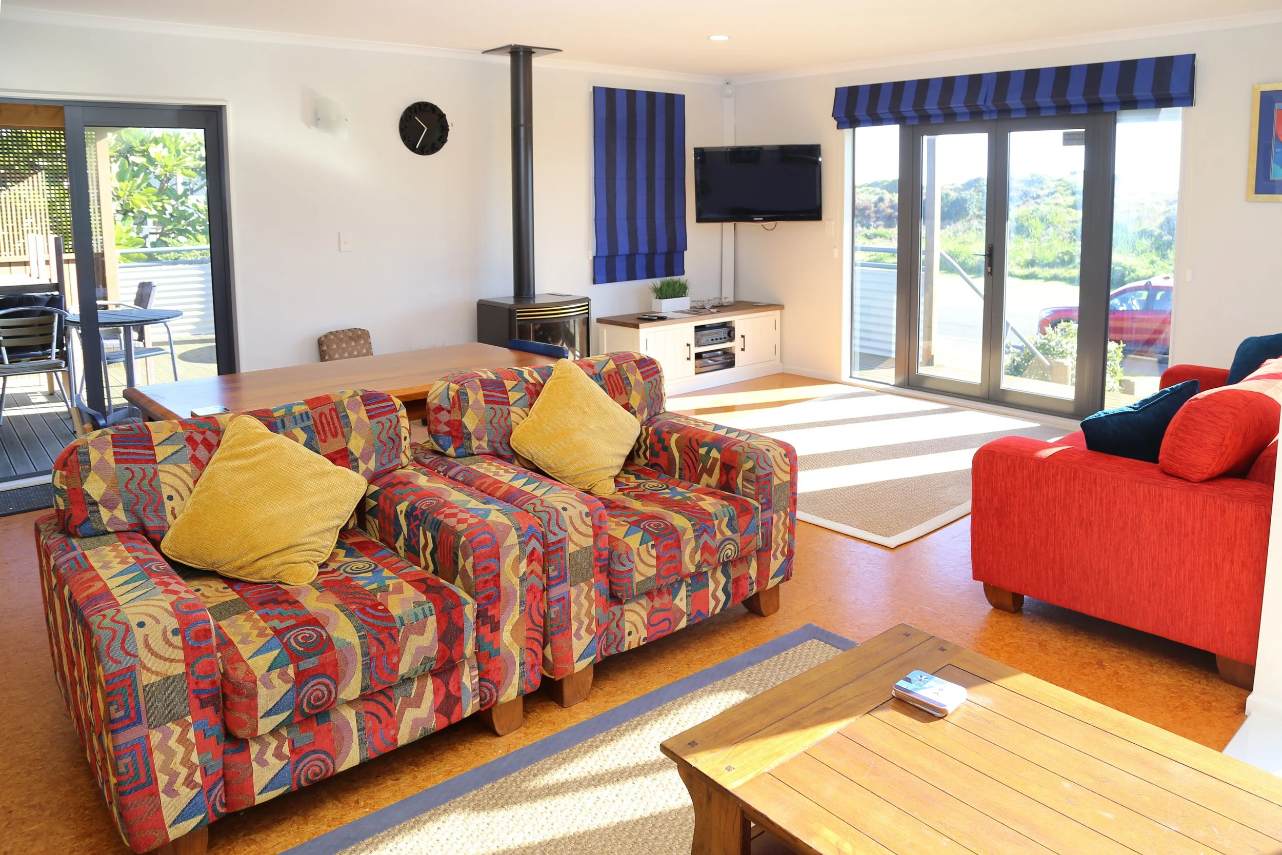 Lounge - open plan living area upstairs