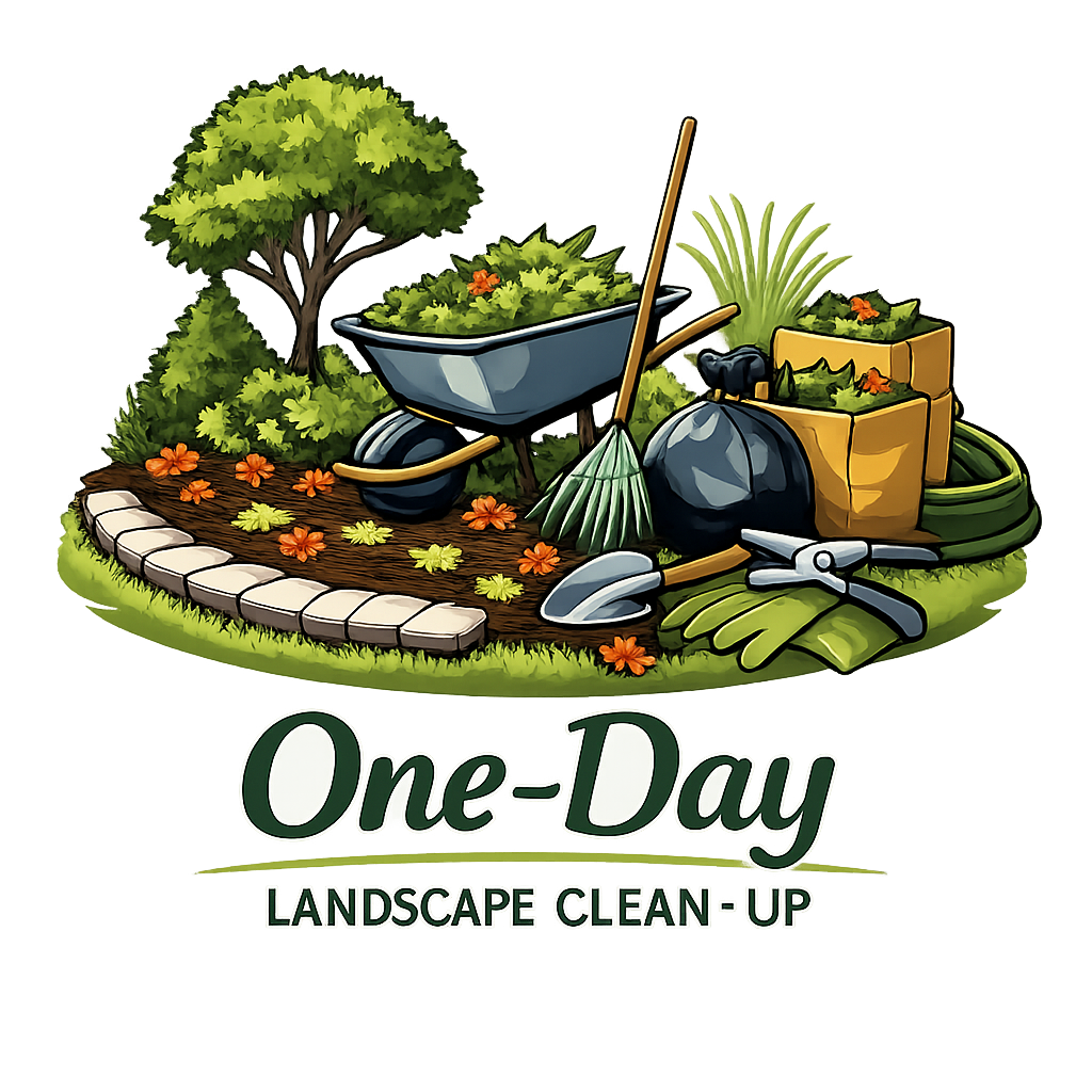 Single-Day Landscape Clean Up