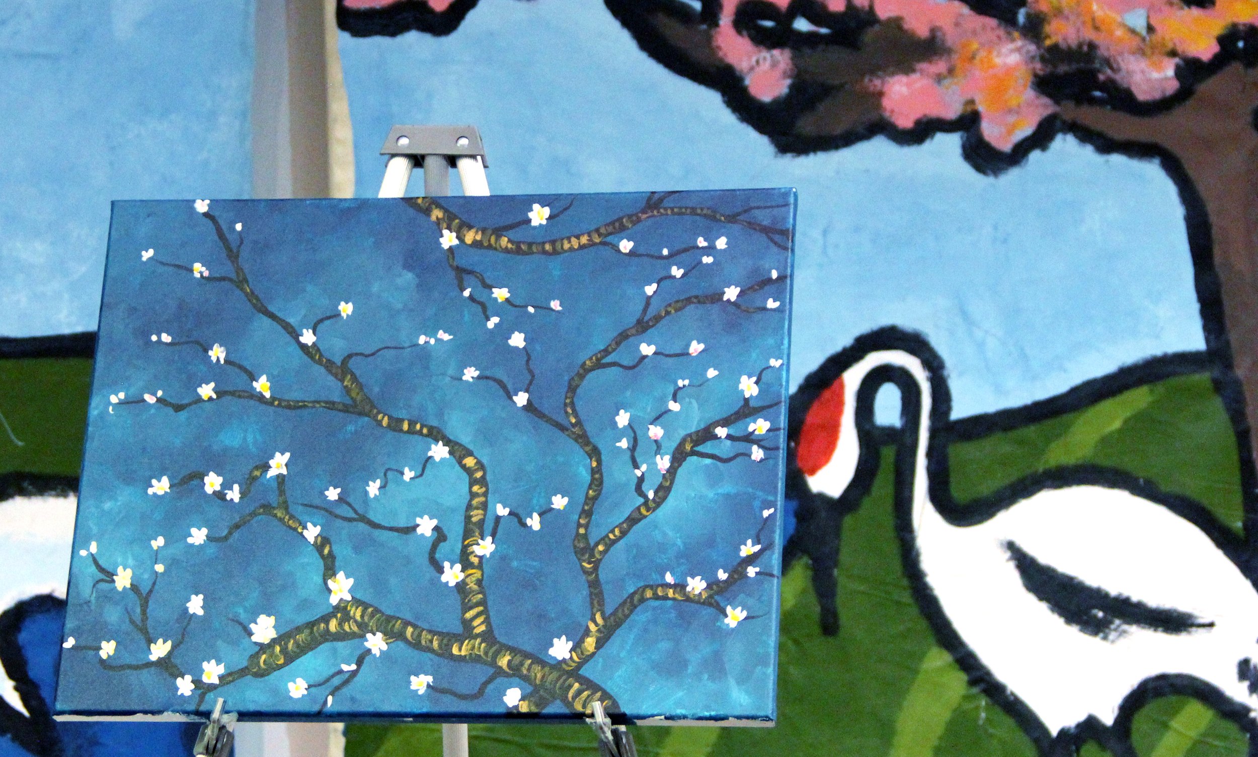 Youth Paint Night Recap