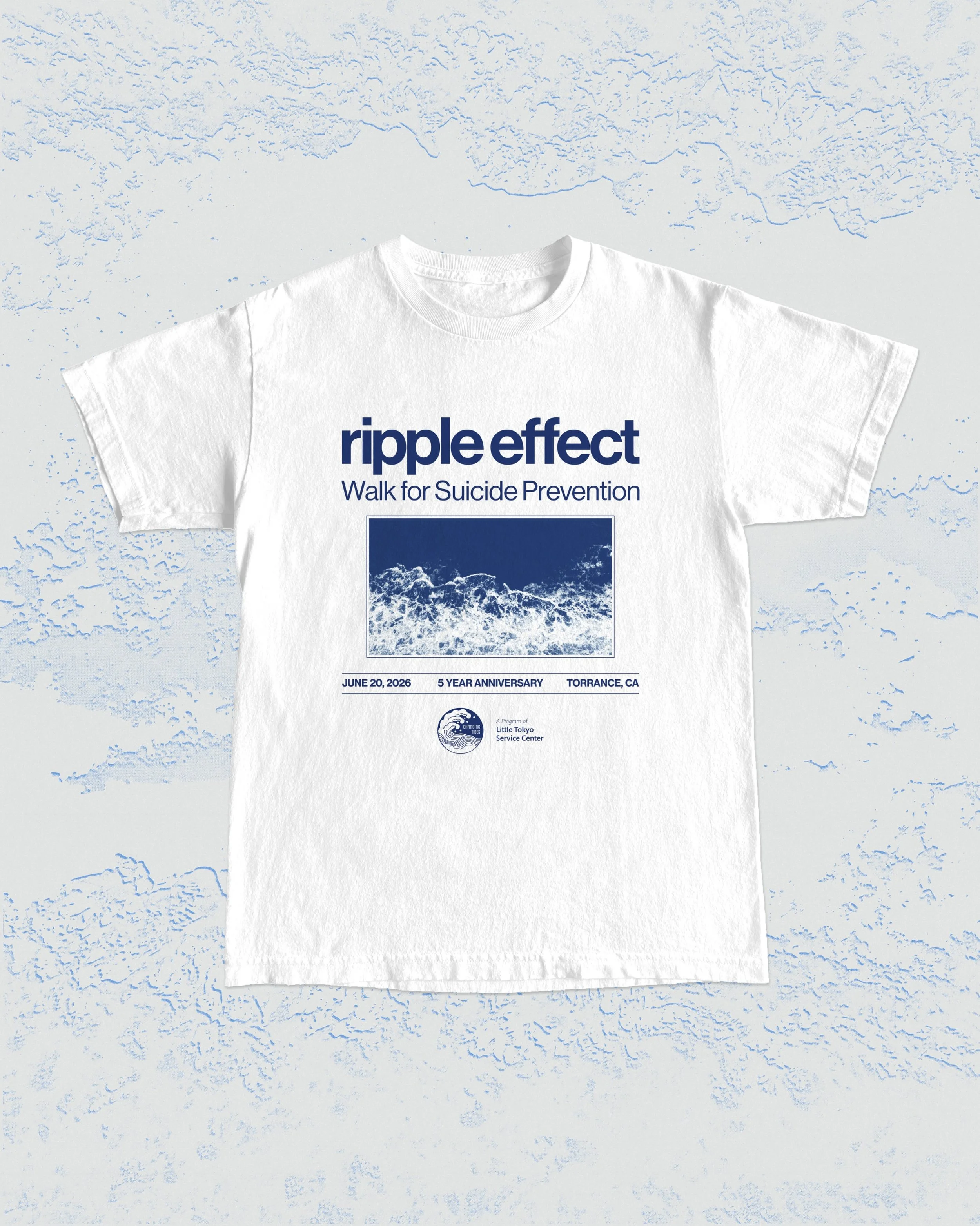Ripple Effect &lsquo;26 T shirt reveal!! 🌊 👕 

Our 5th annual Ripple Effect: Walk for Suicide Prevention is on June 20, 2026 from 9am-1pm at Zamperini Stadium. Check the link in our bio to register!
