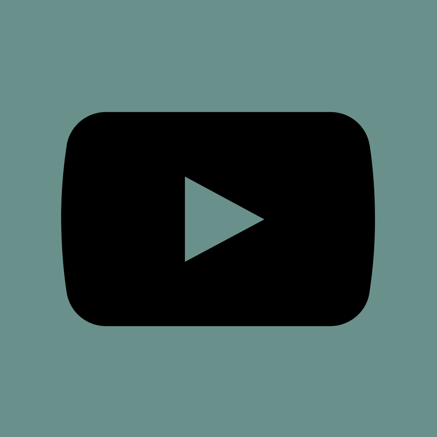 YouTube play button icon on a teal background.