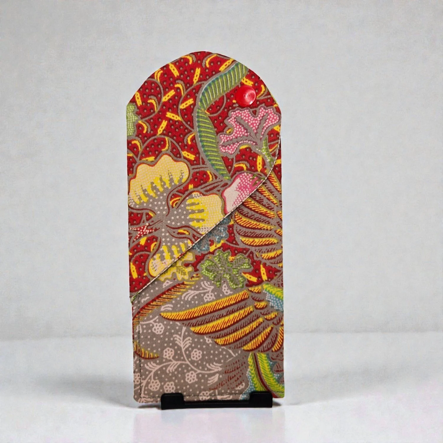 Heart Eyeglass Case - Floral