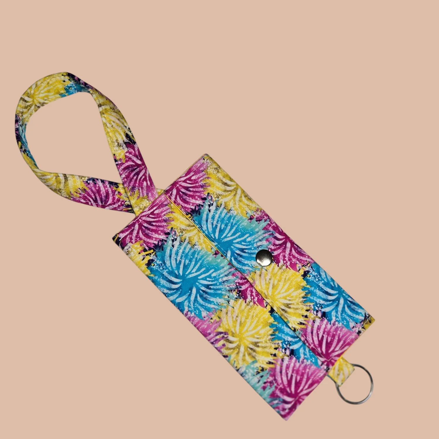 Cell Phone Wristlet - Multi-color Fireworks