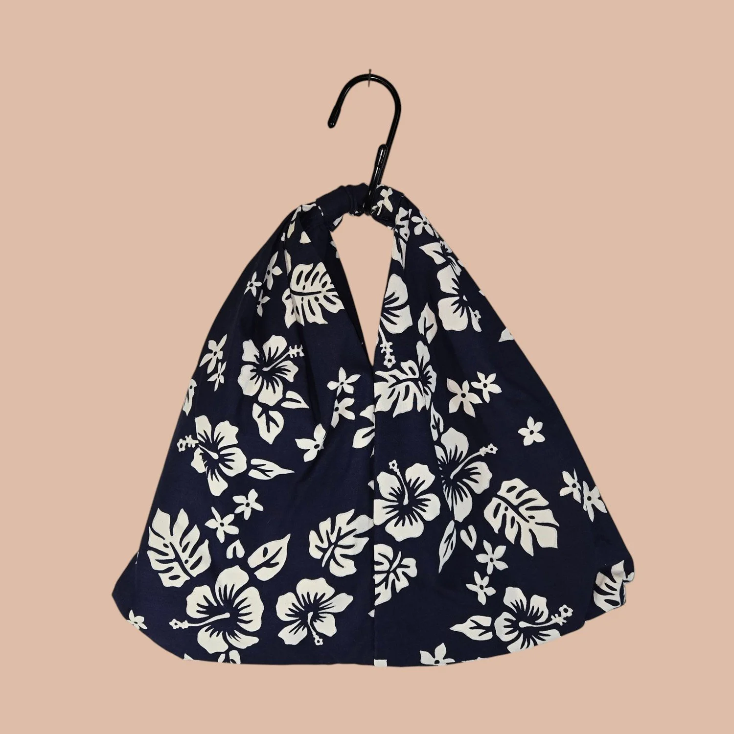 Poof Bag - Blue Island Print
