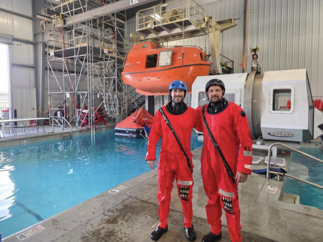 Minerva Medical Team Completes Helicopter Underwater Escape Training