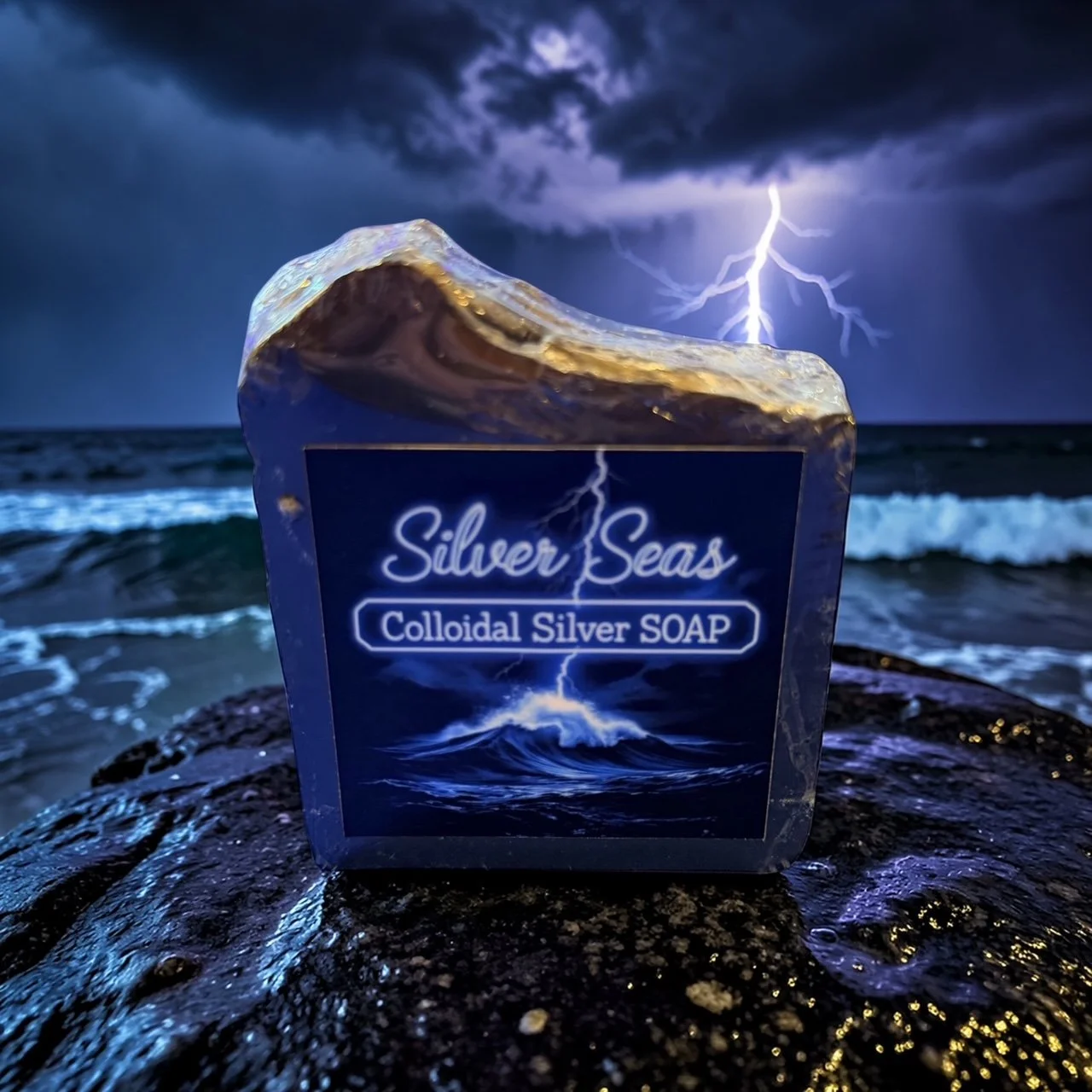 Antibacterial-Antifungal Colloidal Silver Soap 10PPM