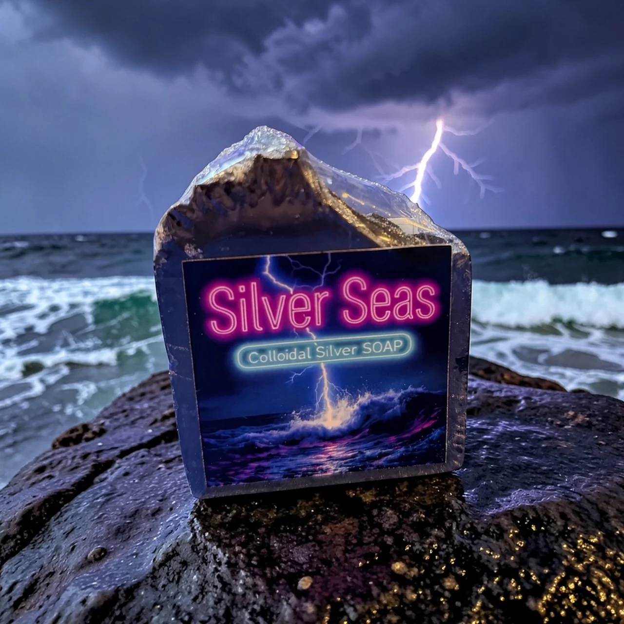 Antibacterial-Antifungal Colloidal Silver Soap 10PPM