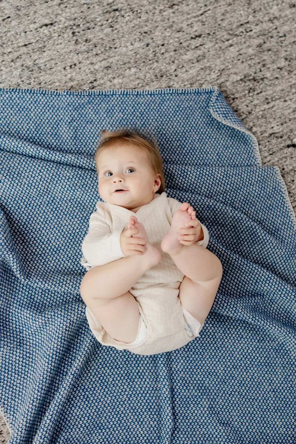 Blue Whare Baby Blanket