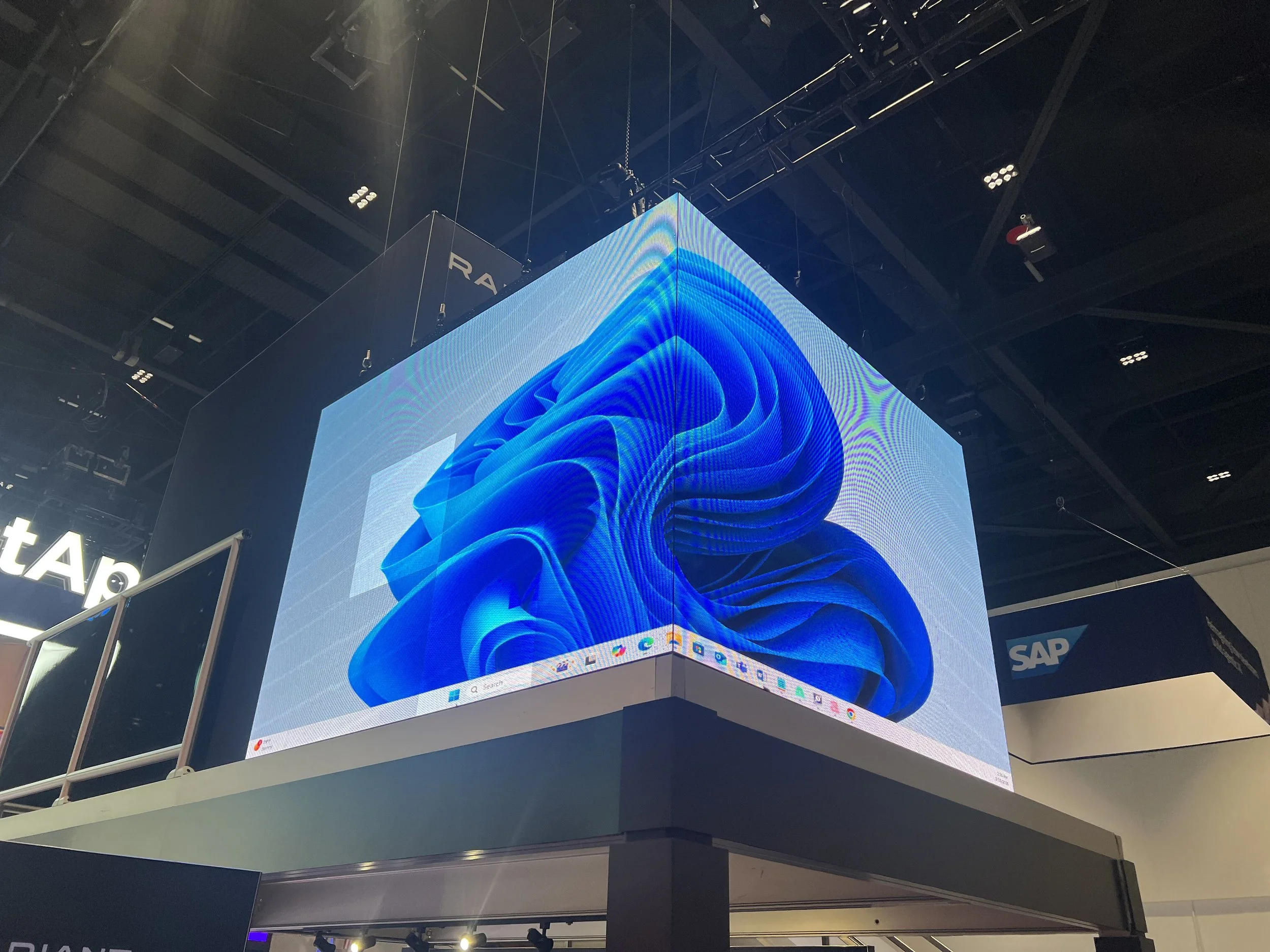 NVIDIA AI Conference // Radiant & Microsoft Booths