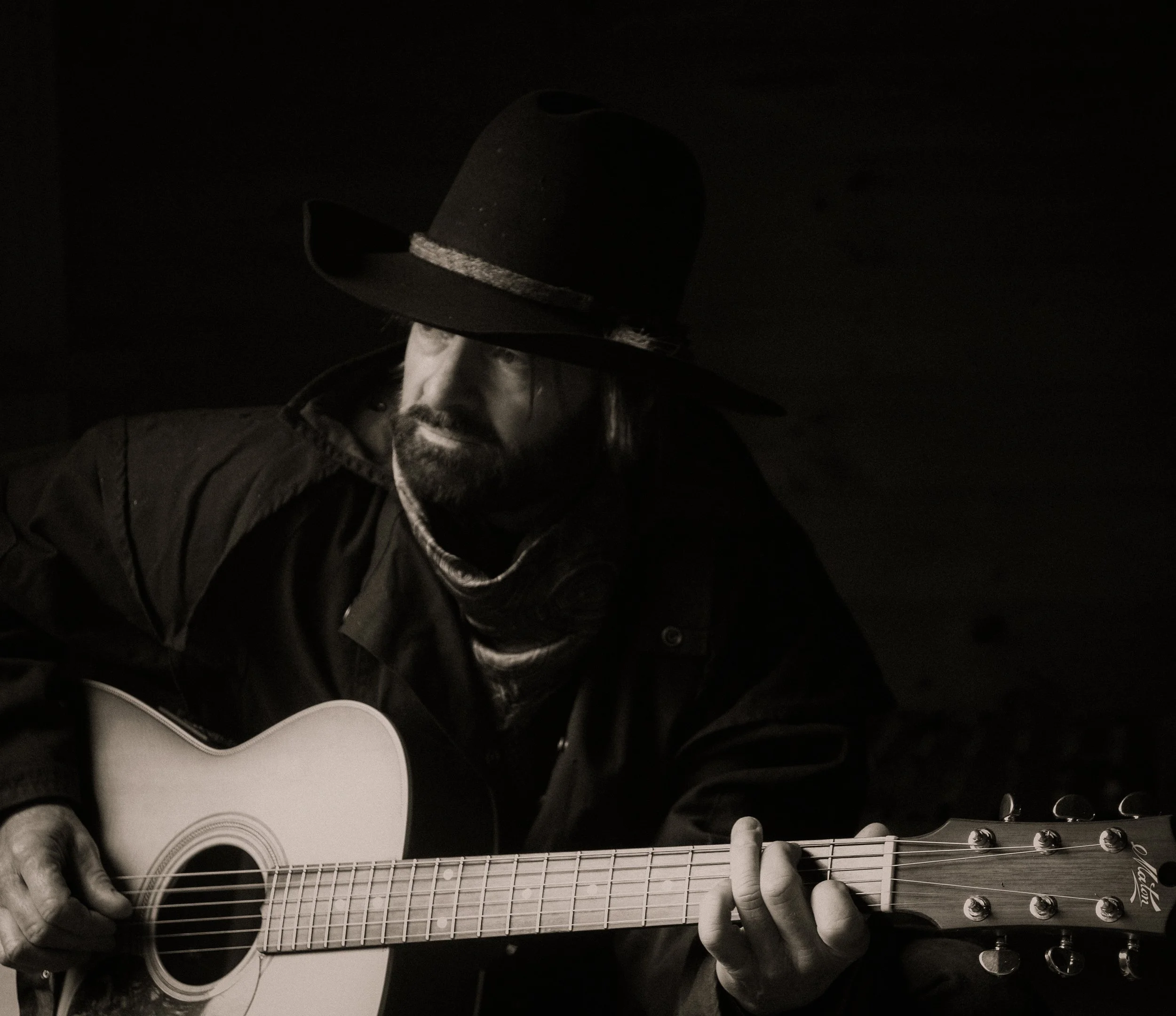 John Stokes - Maton Nashville acoustic guitar.