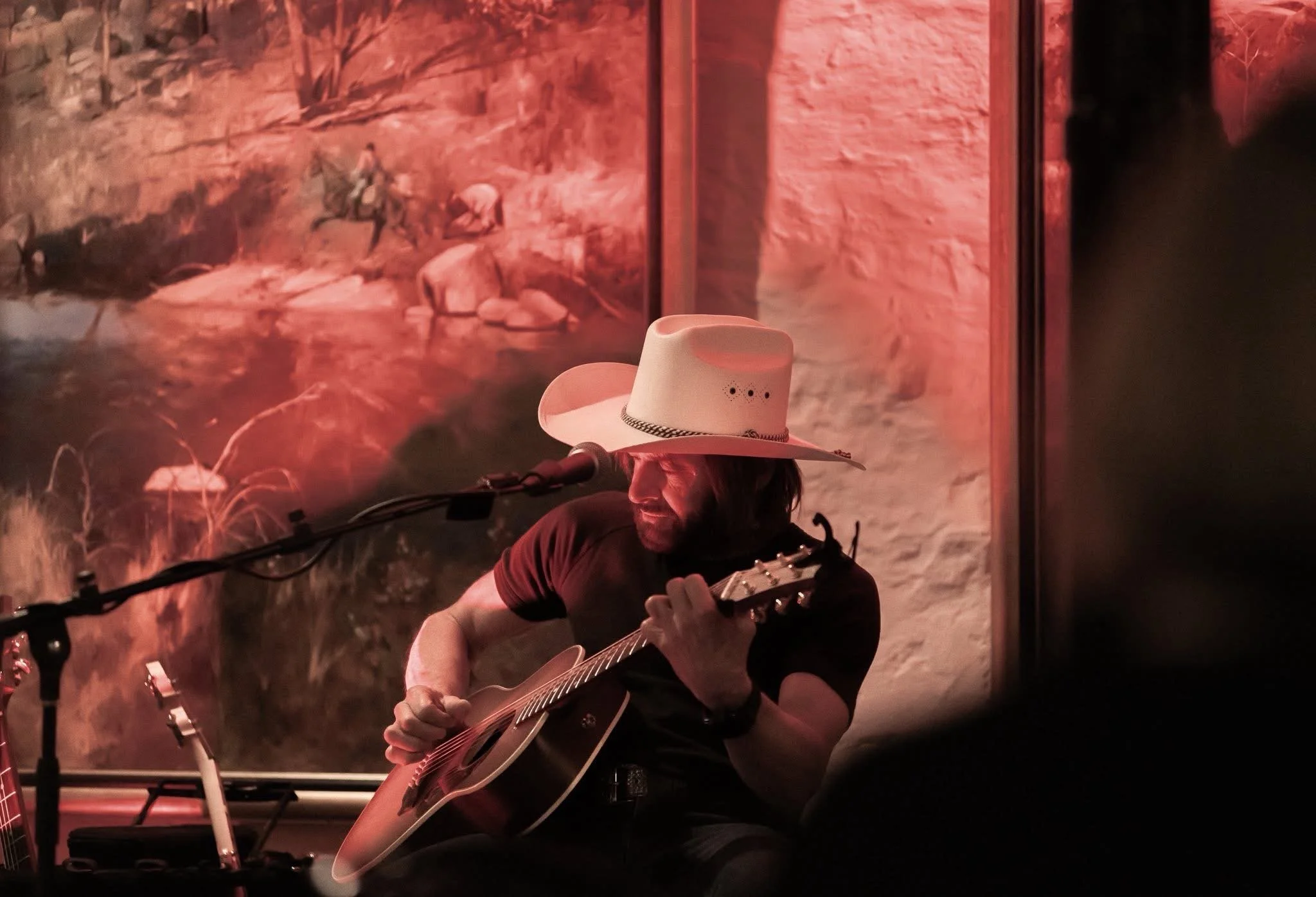John Stokes - In The Round - McCrossin’s Mill, Uralla NSW show. 