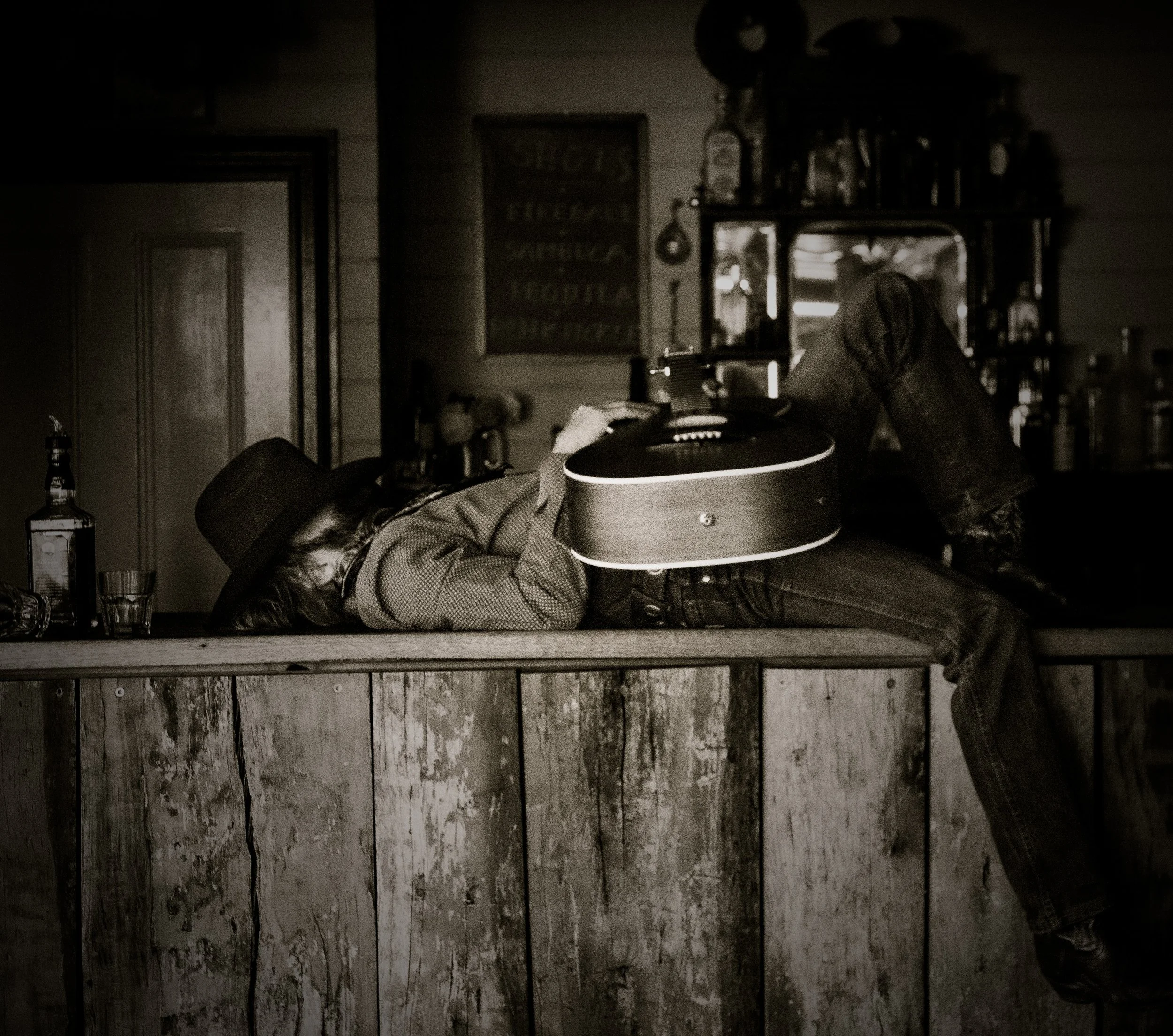 John Stokes - Hats, Boots , Guitars & Whiskey 
‘Promo shot for ‘Gone For Eternity’ releasing 2025 - ‘The Catch’ album.
