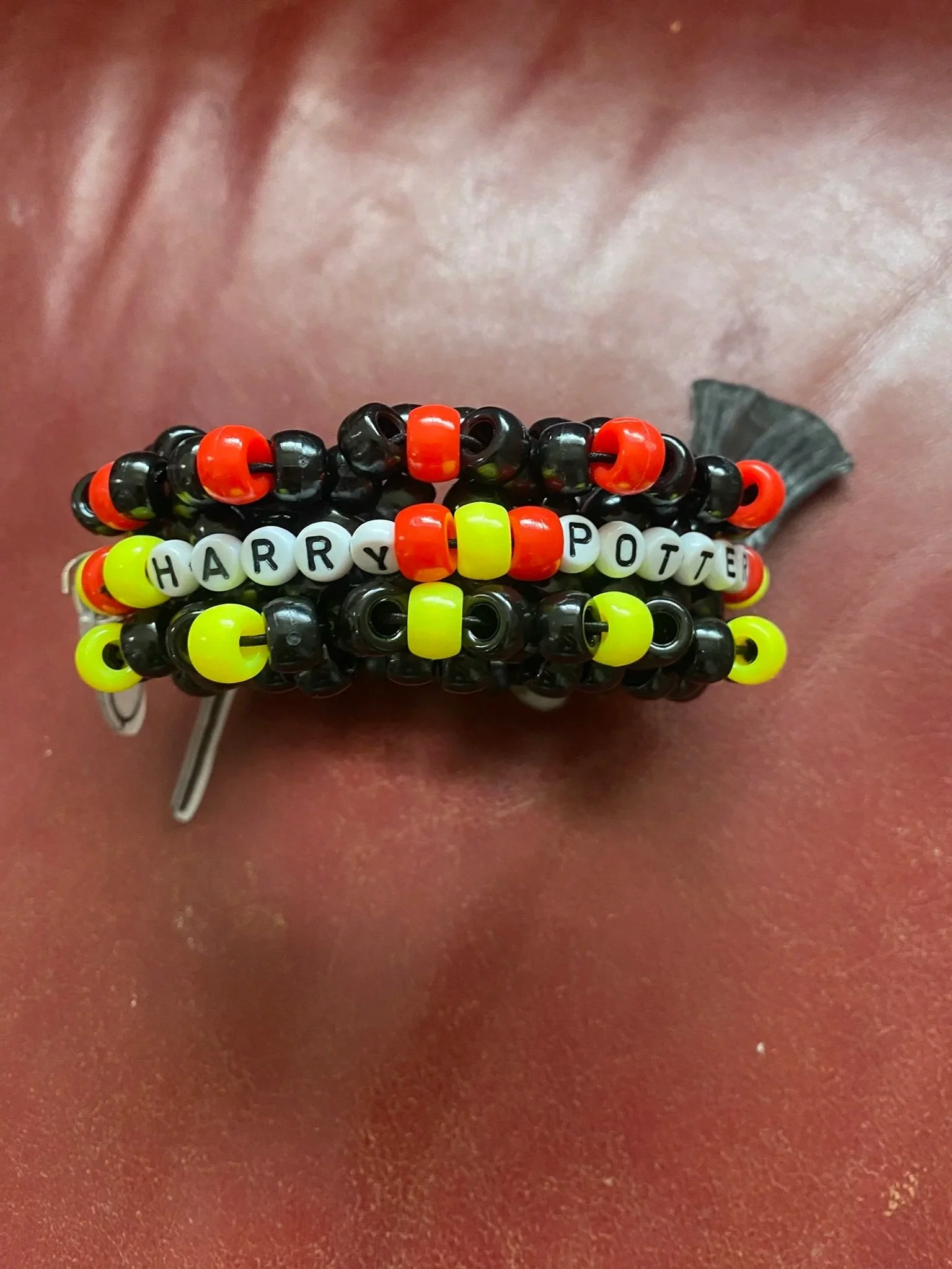 Harry Potter Mini Rotator Cuff with Custom Shrink Plastic Charms