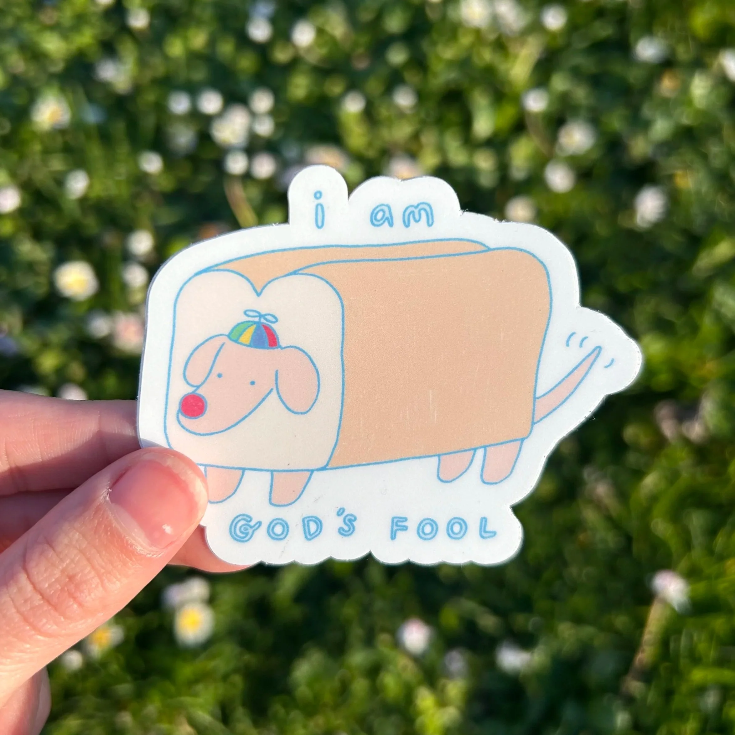 'God's Fool' Sticker