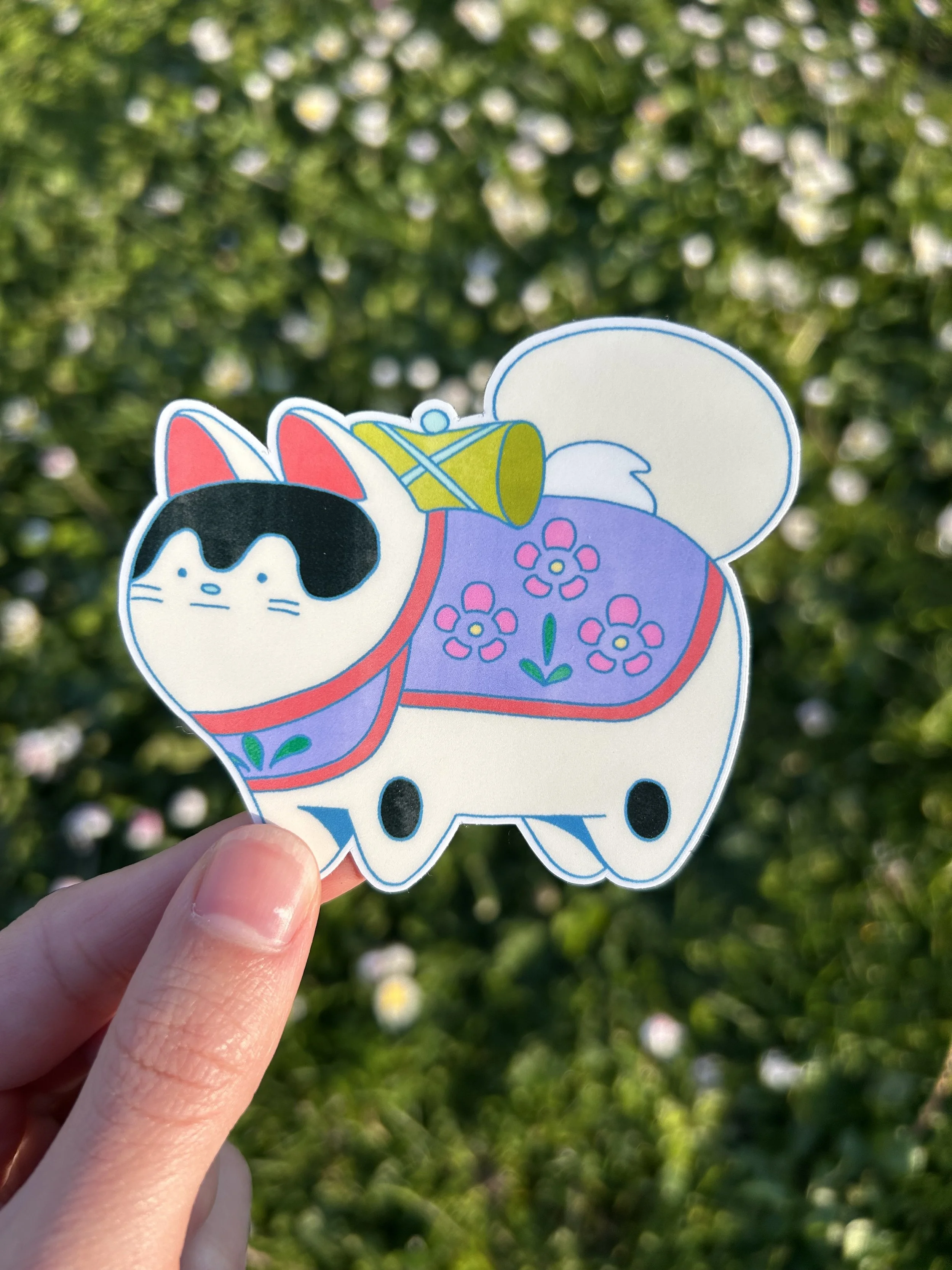 'Komainu (狛犬) Dog' Sticker