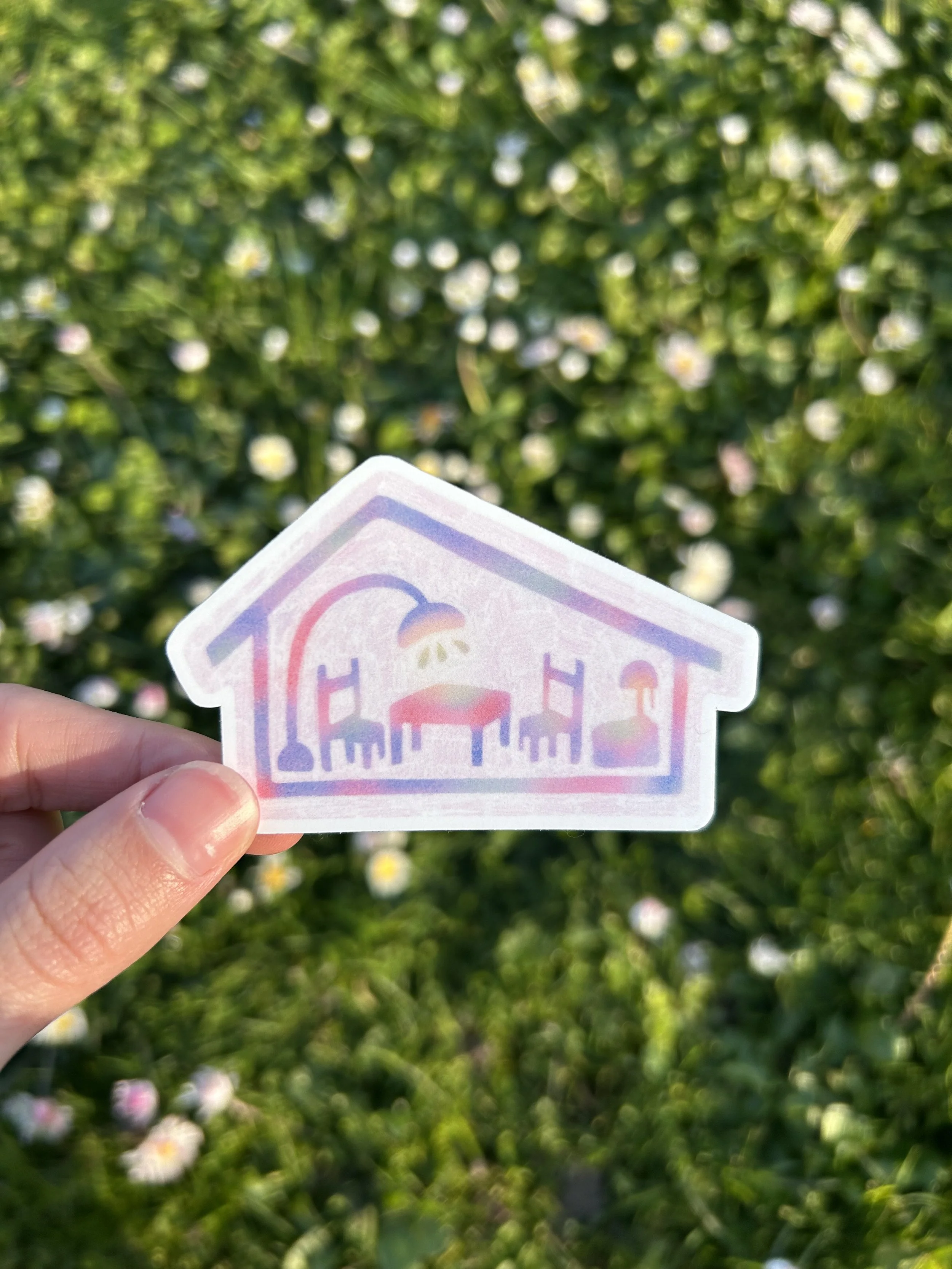 'Our Home' Sticker