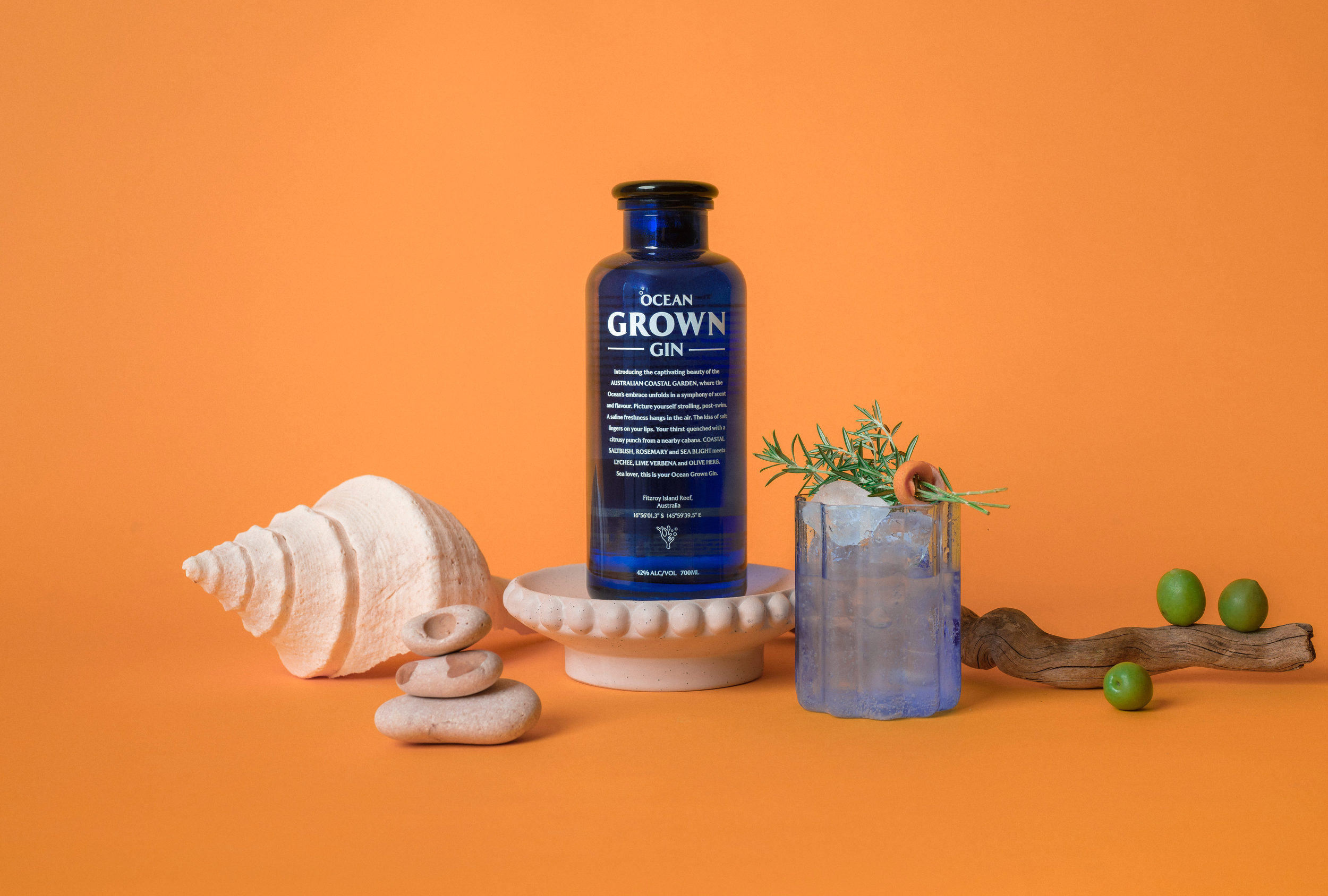 Garden Grown Gin Sea Australian craft gin featured by Noble Spirits.
