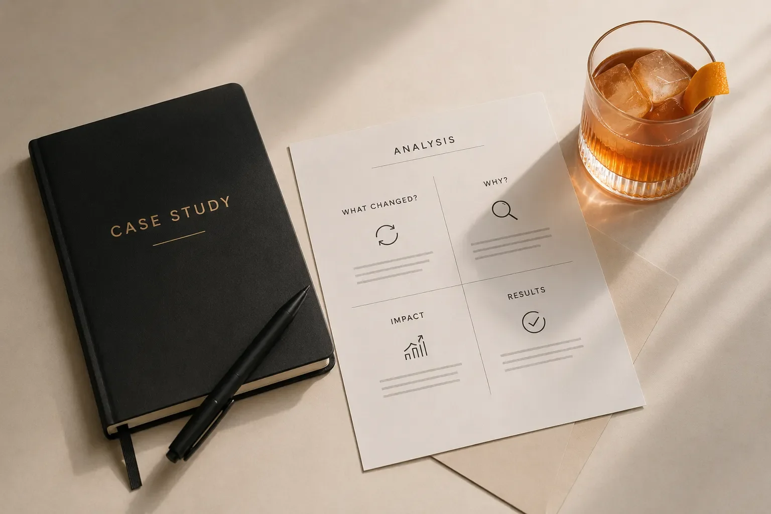 Beverage consulting case study notes and hospitality analysis documents