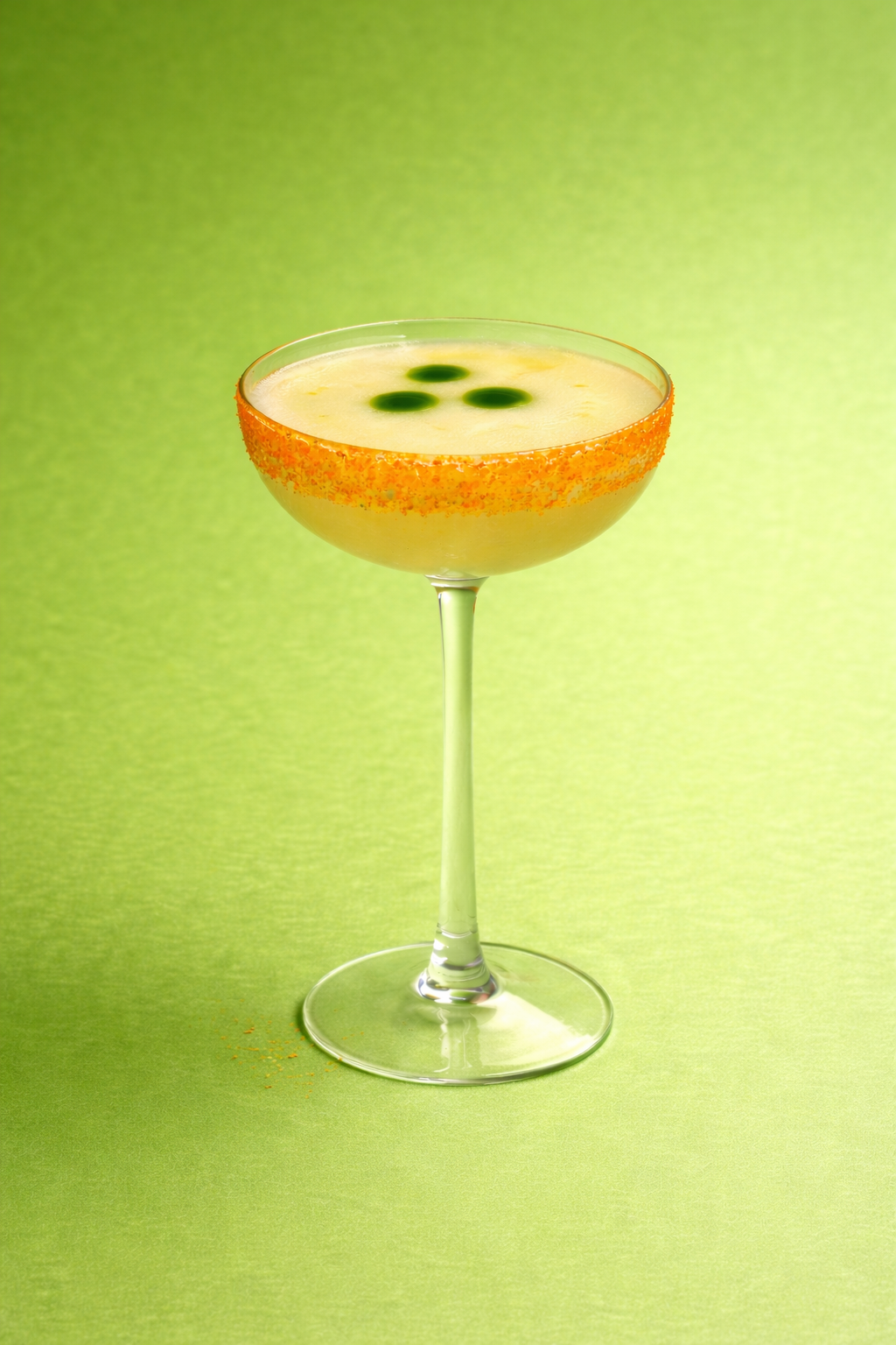 sammy piquant south pacific cocktail , curry leaf, pineapple