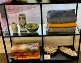 Artspace Southern Illinois On the Strip, Carbondale IL gift shop blankets