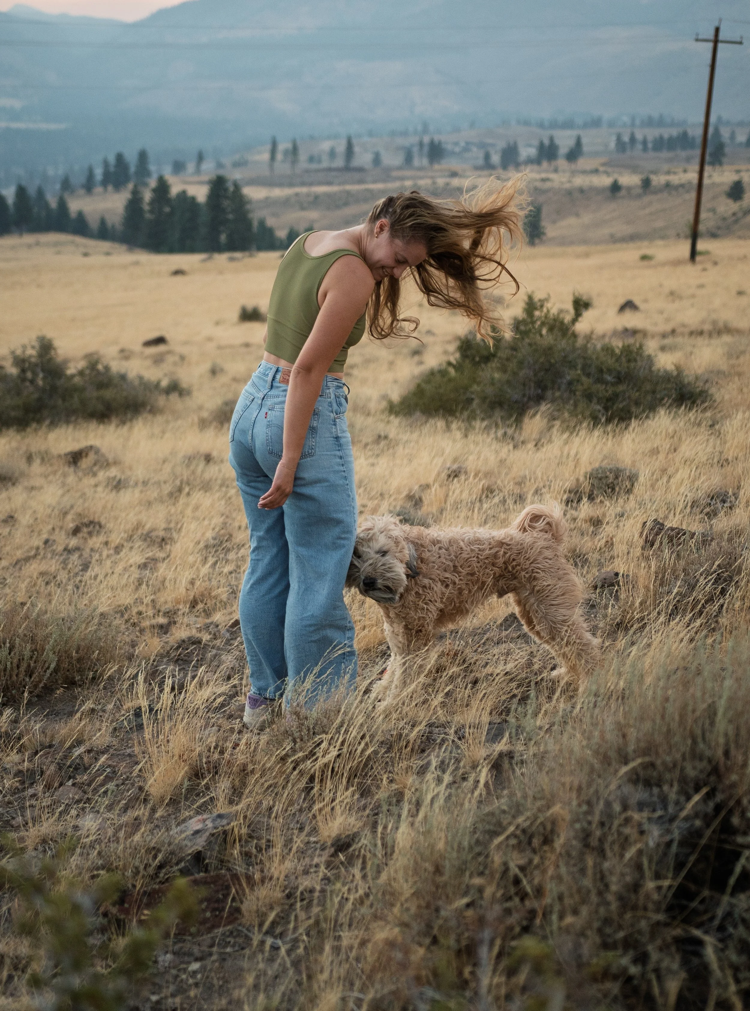 Windy playdate in the hills this weekend