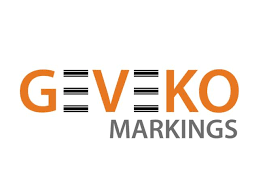 G E V E K O MARKINGS logo in orange and gray.