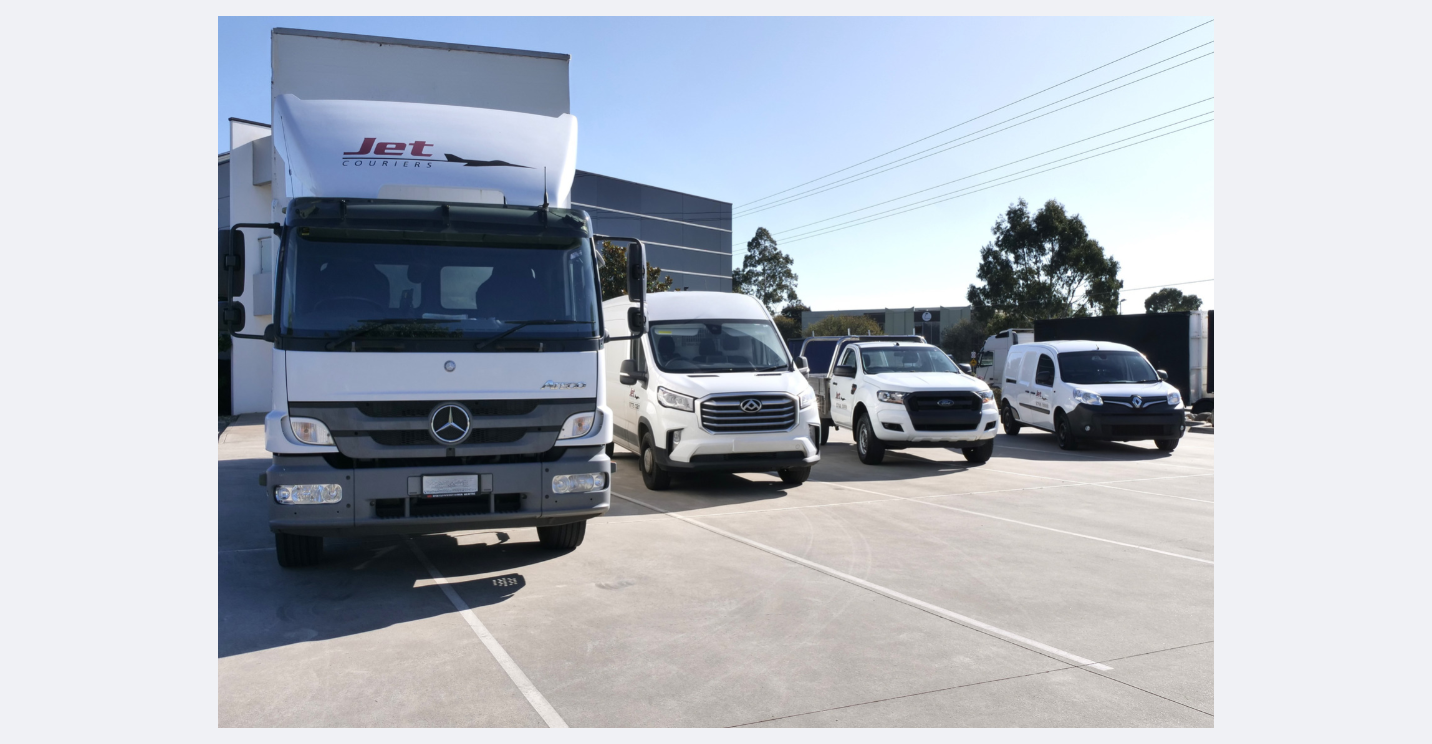 Jet Couriers vehicles available for Hourly Hire in Auckland