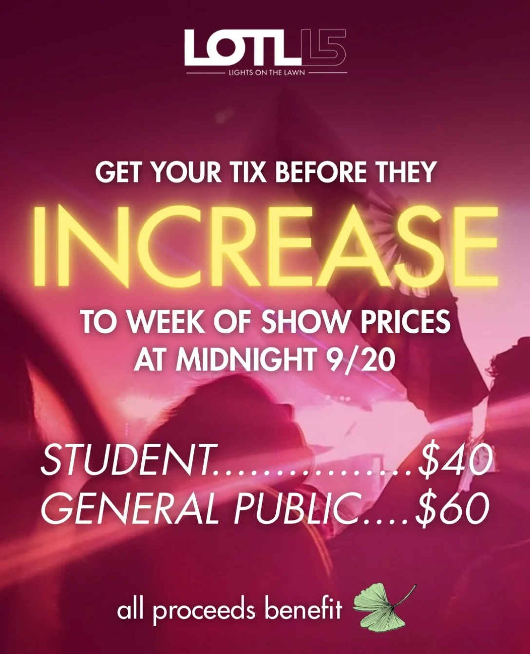 5 DAYS UNTIL THE PEAK OF YOUR VANDERBILT CAREER‼️get your tickets today before they rise to WEEK OF SHOW prices. send to your friends who love to procrastinate 🔜 link in bioooo

#LightsOnTheLawn #MusicThatMatters #TheMaryParrishCenter #AnchorDown #T
